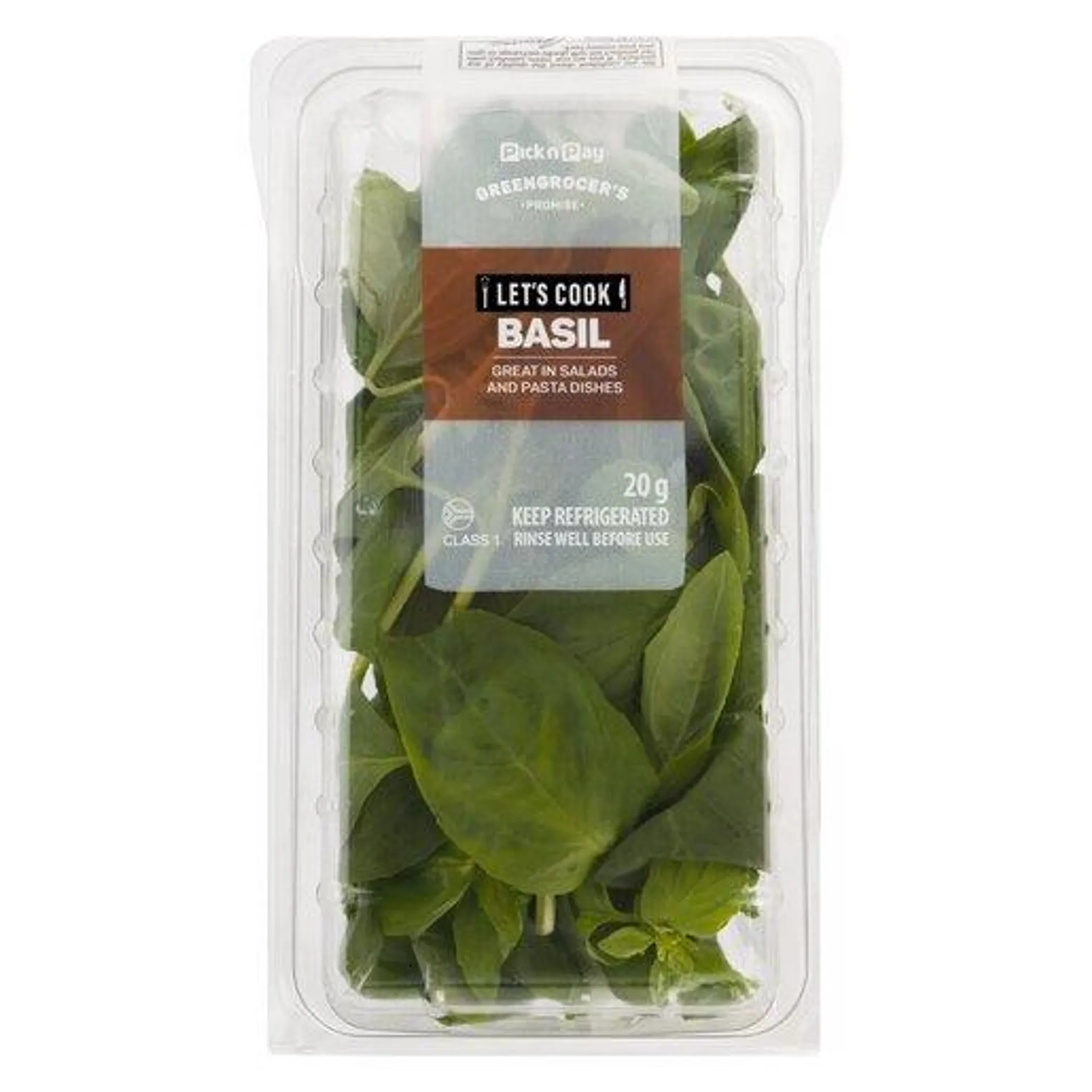 PnP Let's Cook Basil 20g