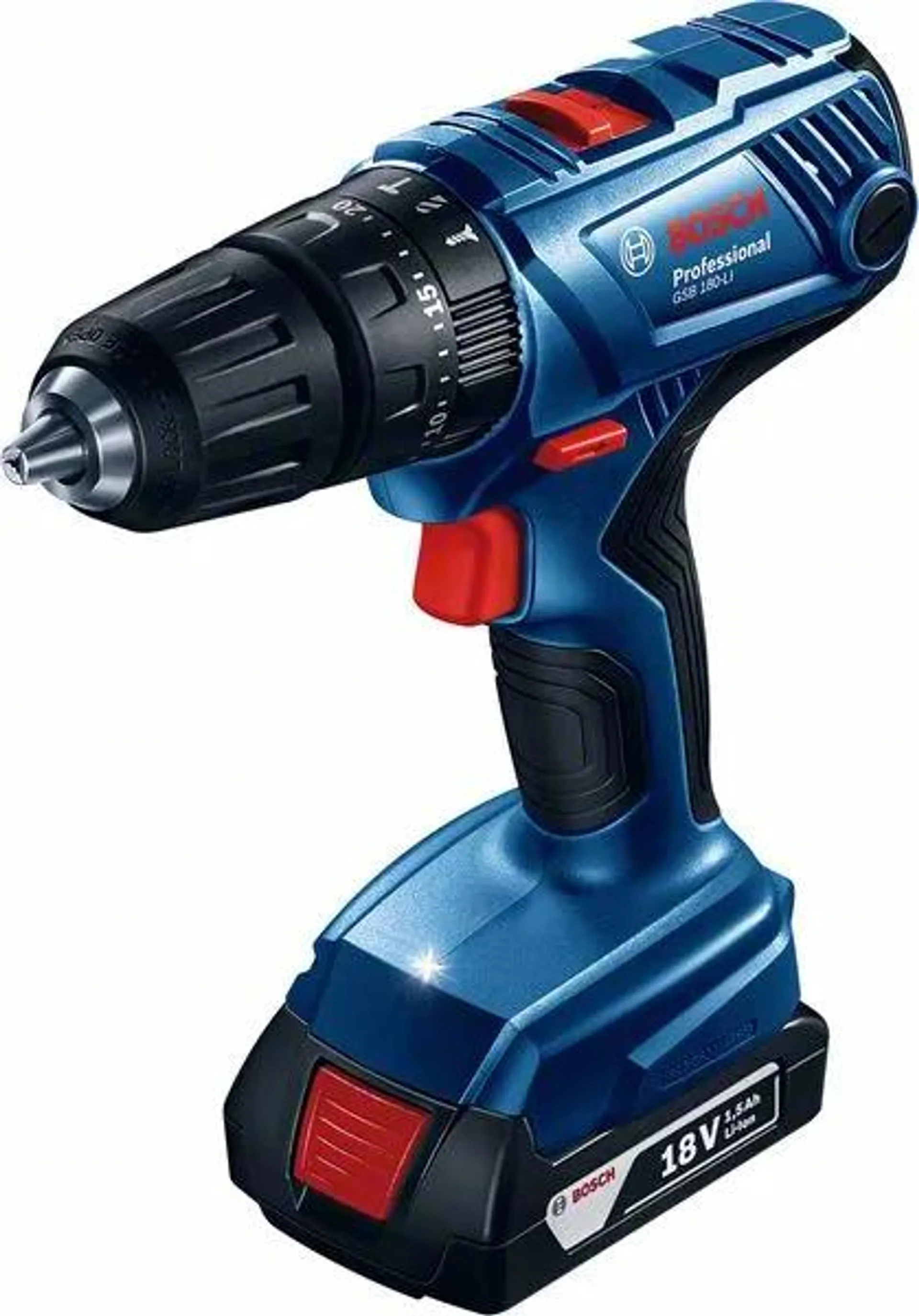 Drill Impact Cordless 18Volt. GSB180Li.With 1 x 2.0ah Battery Bosch