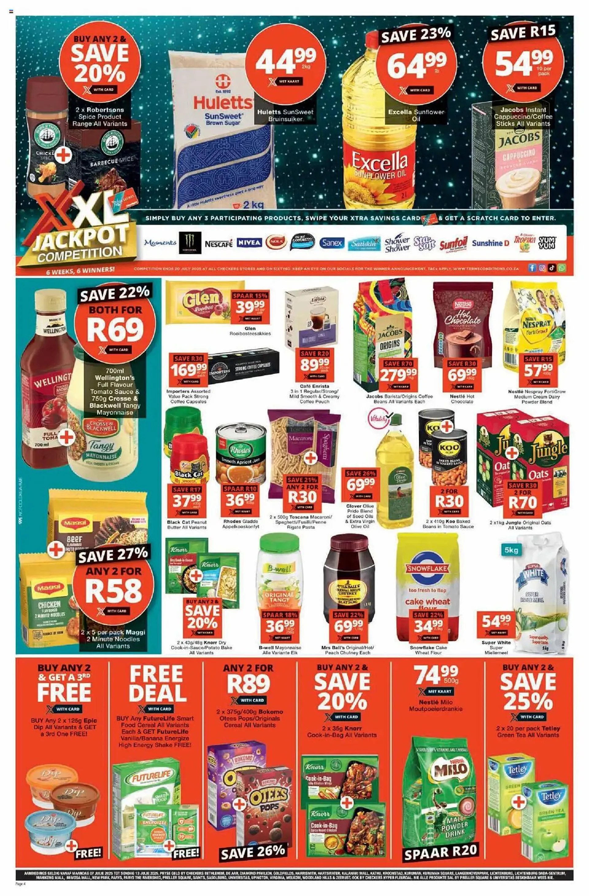 Checkers catalogue from 7 July to 13 July 2025 - Catalogue Page 1