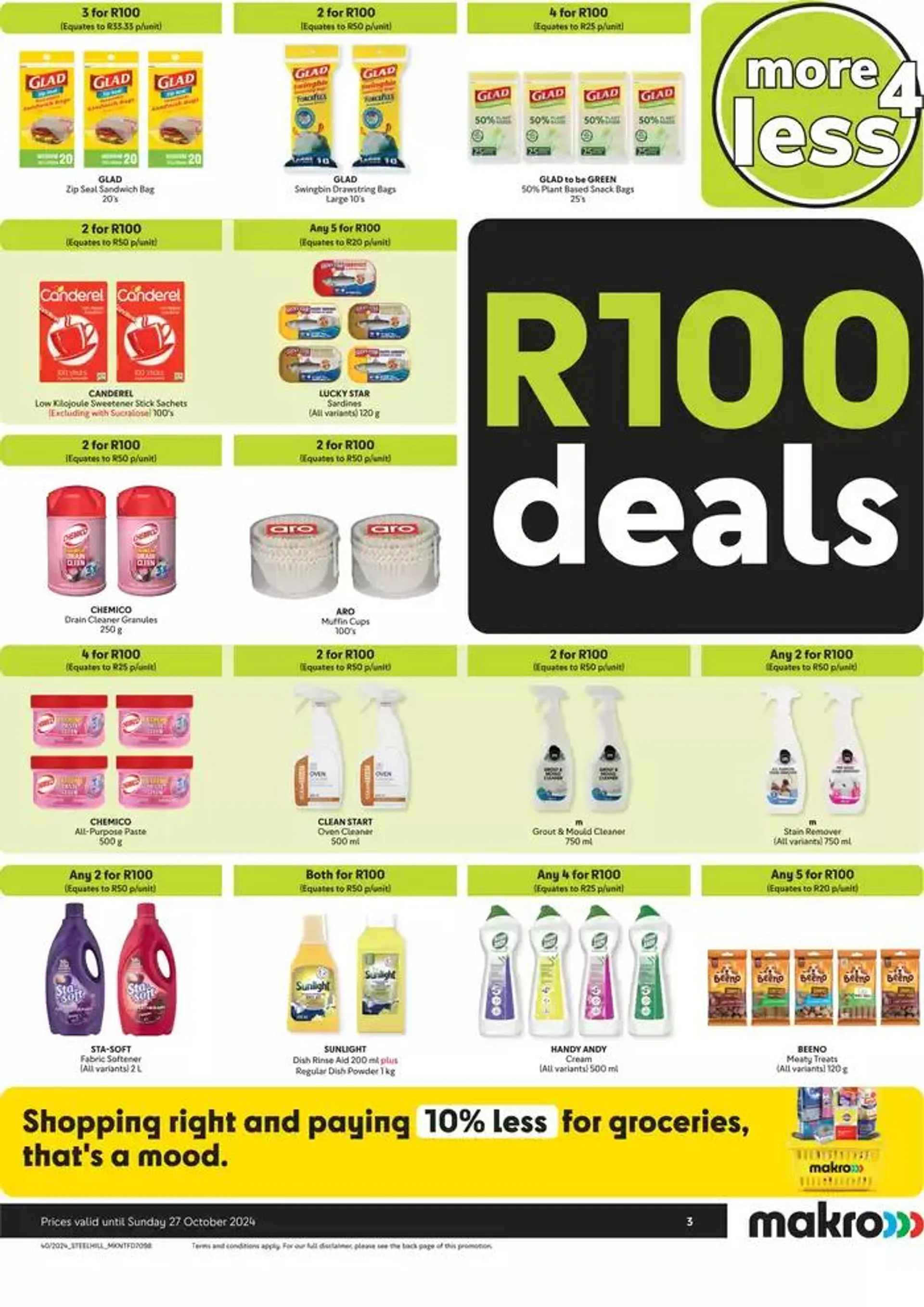 Makro : More 4 Less from 30 September to 27 October 2024 - Catalogue Page 3