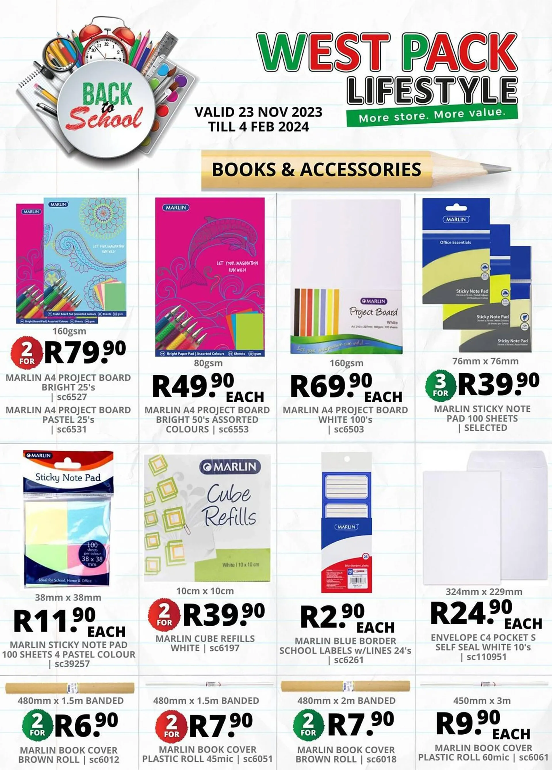 West Pack Lifestyle catalogue from 8 January to 4 February 2024 - Catalogue Page 2