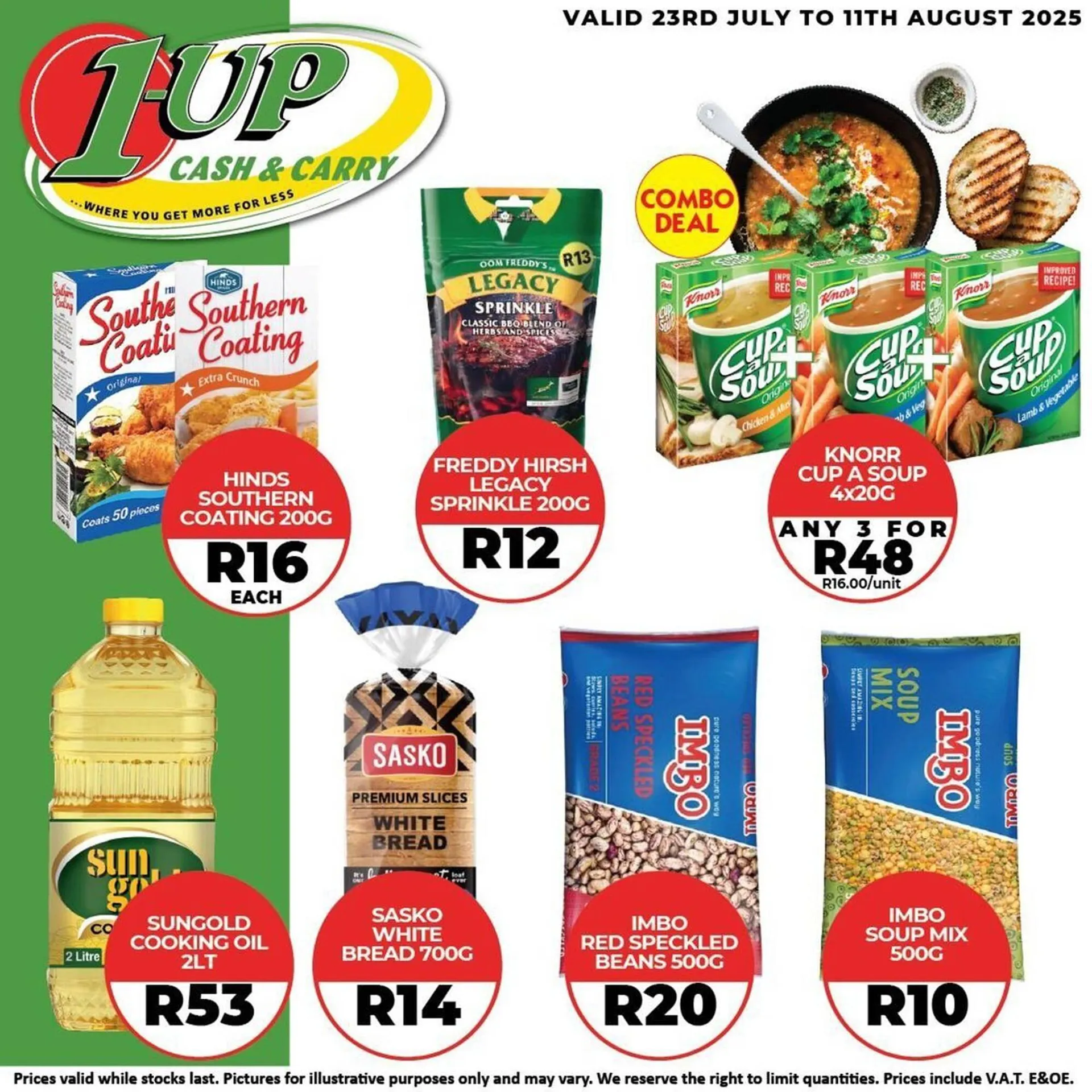 1UP catalogue from 23 July to 11 August 2025 - Catalogue Page 1