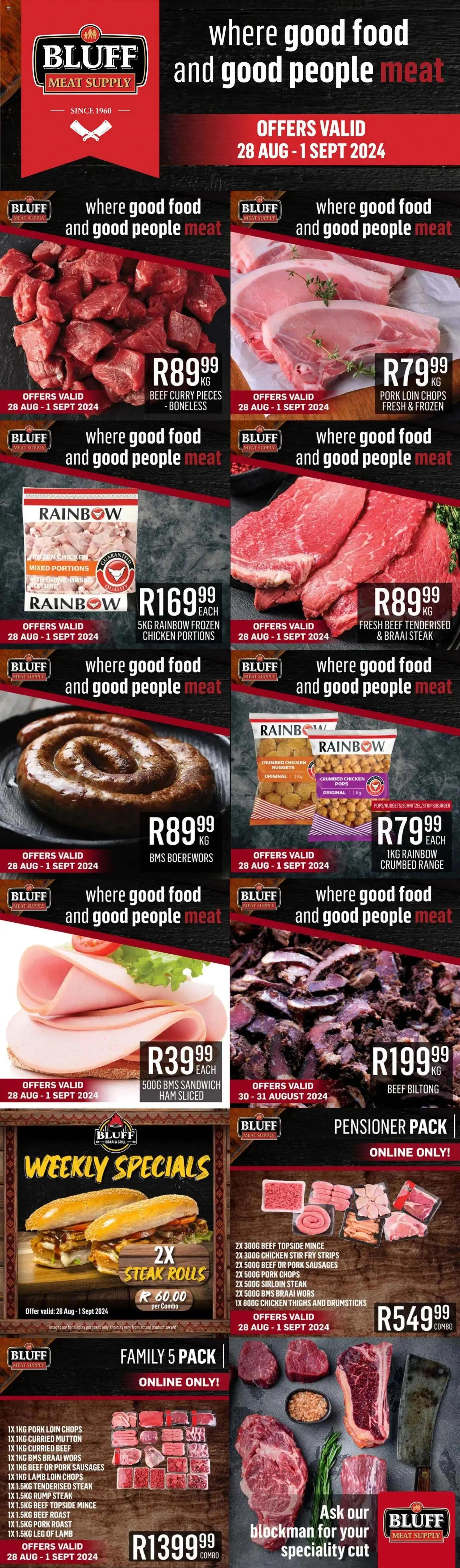 Bluff Meat Supply - Weekly Specials - 0