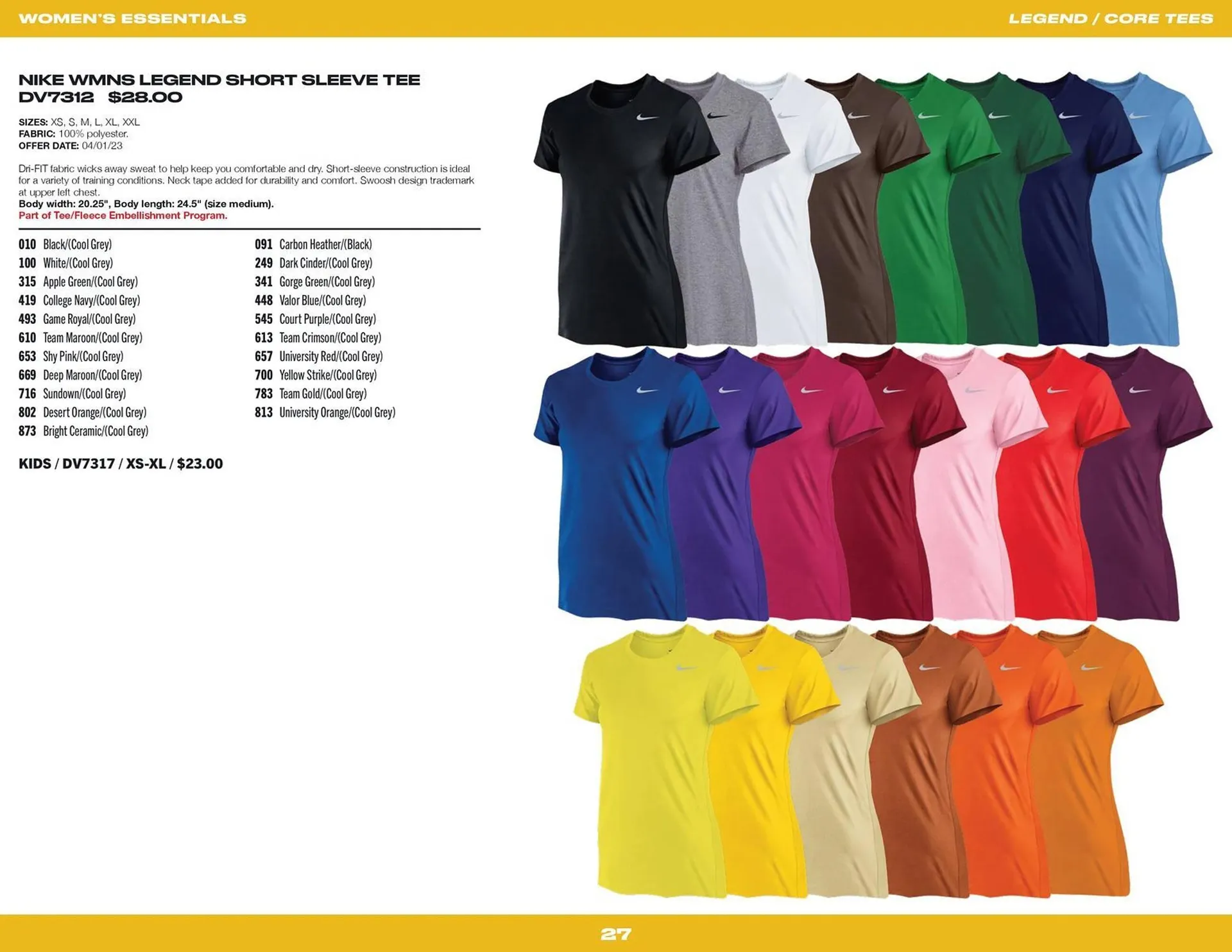 Nike catalogue from 14 June to 31 December 2024 - Catalogue Page 27