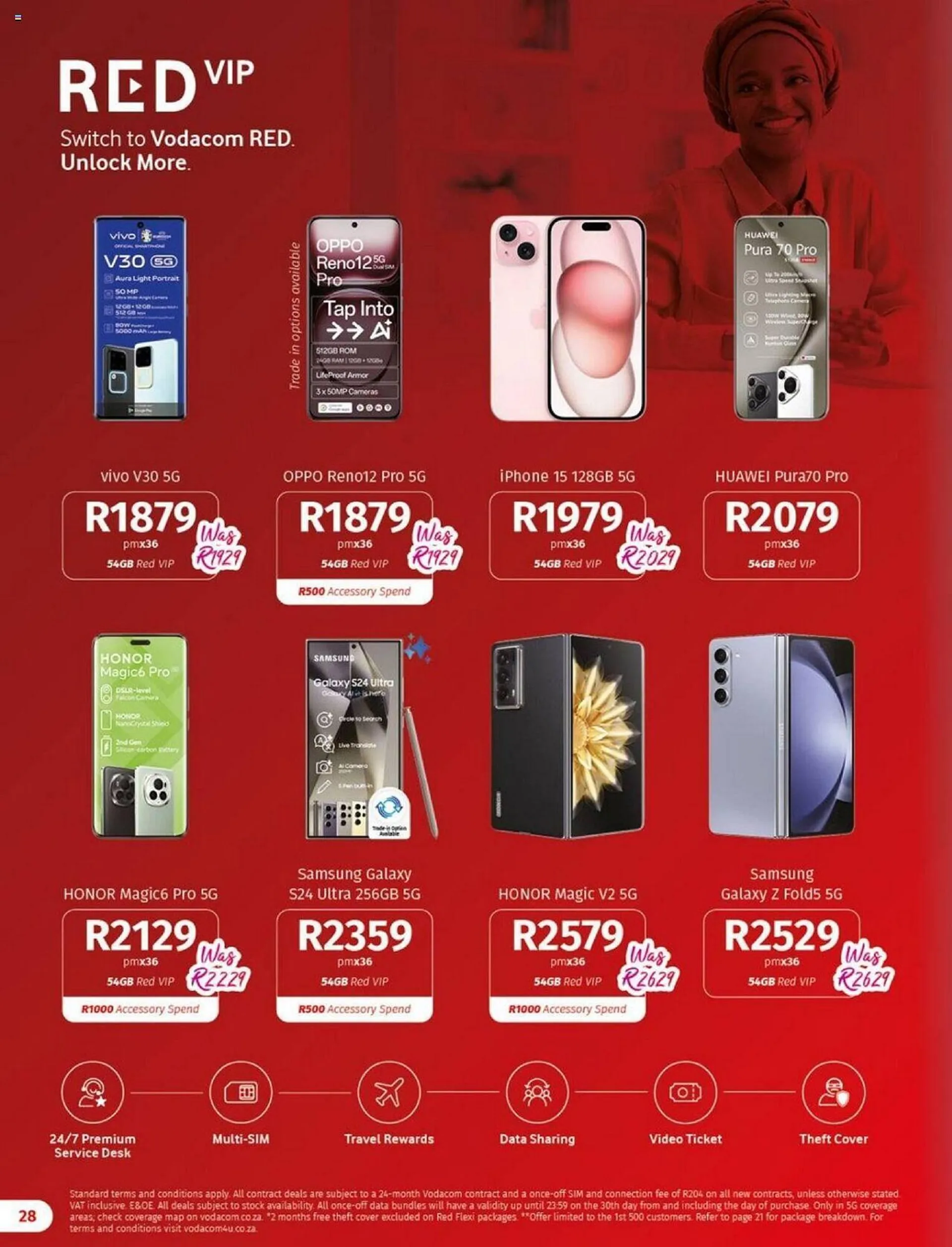 Vodacom catalogue from 5 July to 6 August 2024 - Catalogue Page 28