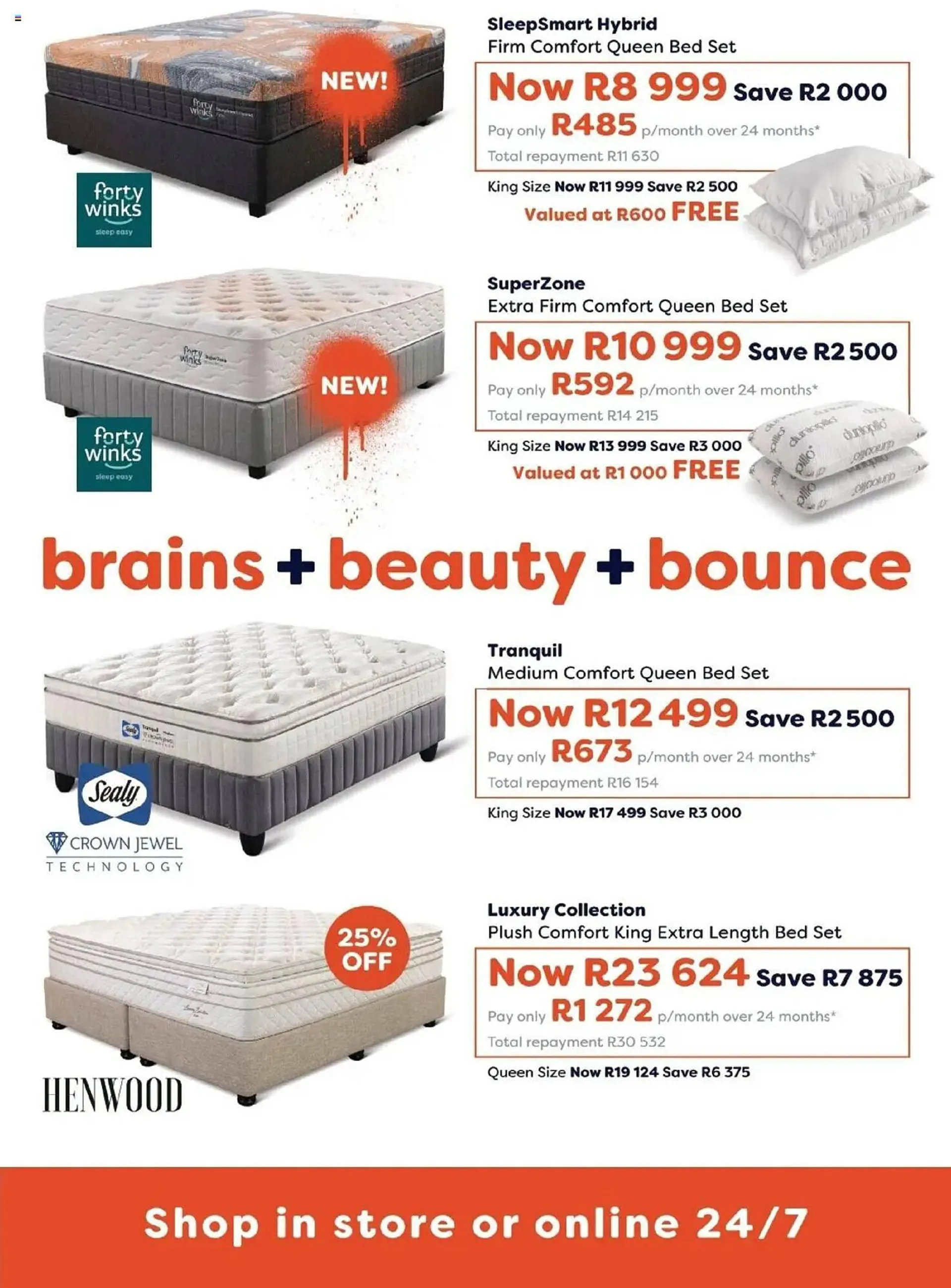 Dial a Bed catalogue from 24 July to 31 August 2025 - Catalogue Page 1