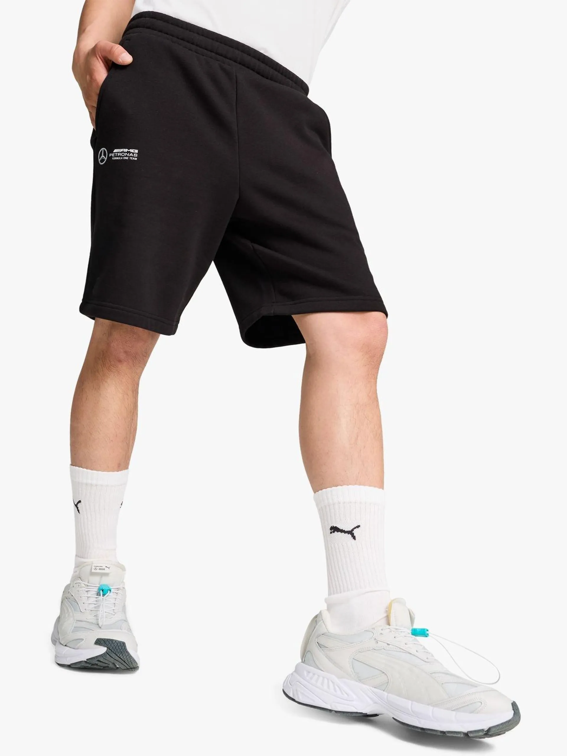 Puma Men's Mercedes-AMG Black Shorts