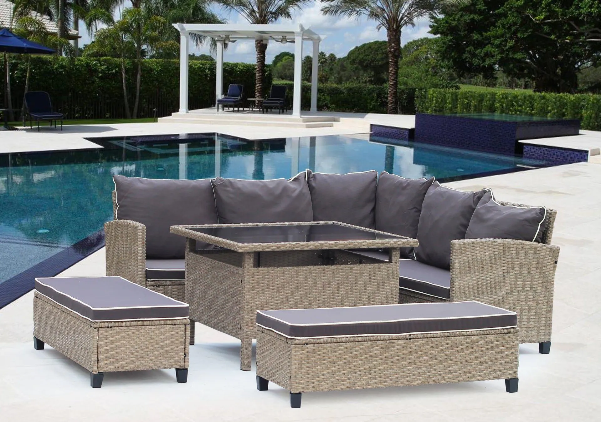 Barbados Corner Lounge Set