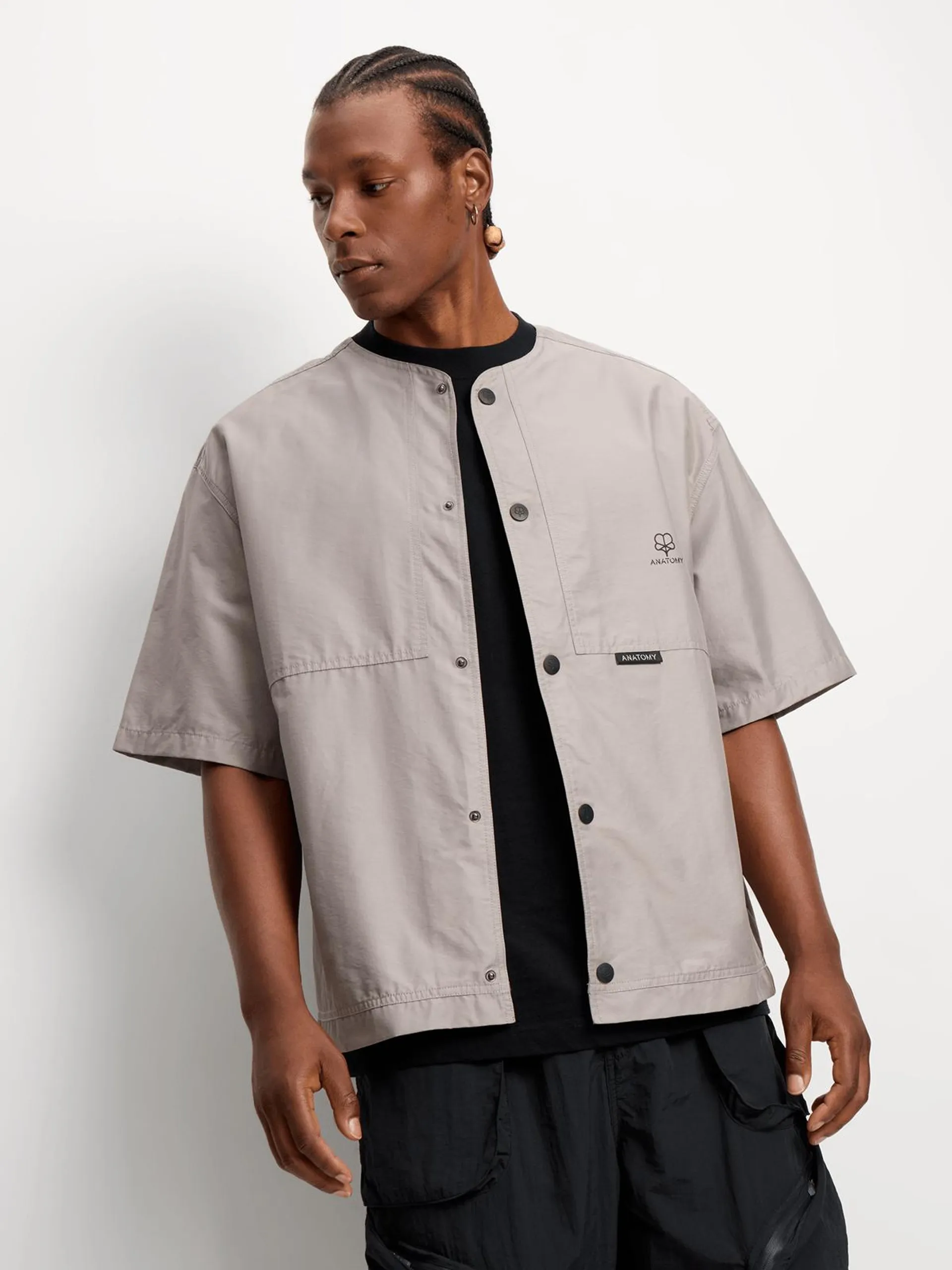 Anatomy Men's Workwear Grey Shirt