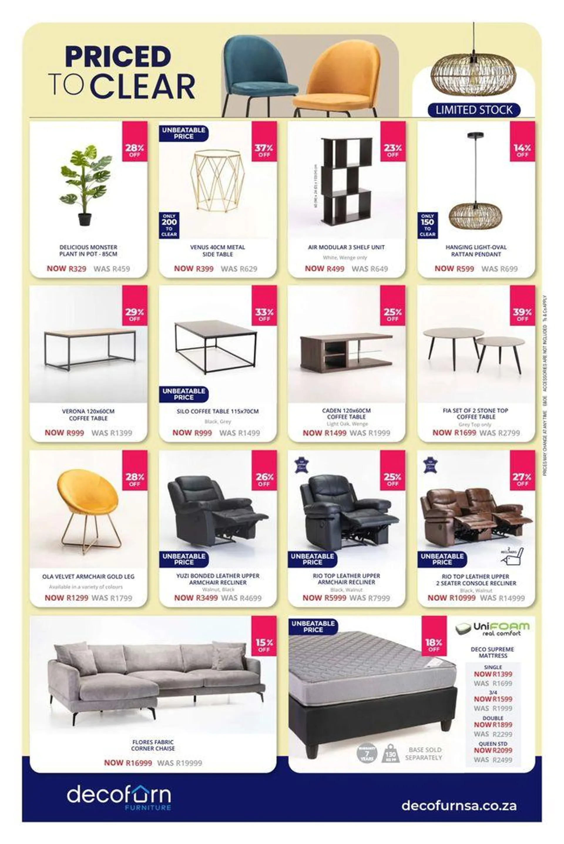 Decofurn weekly specials from 23 July to 28 July 2024 - Catalogue Page 3