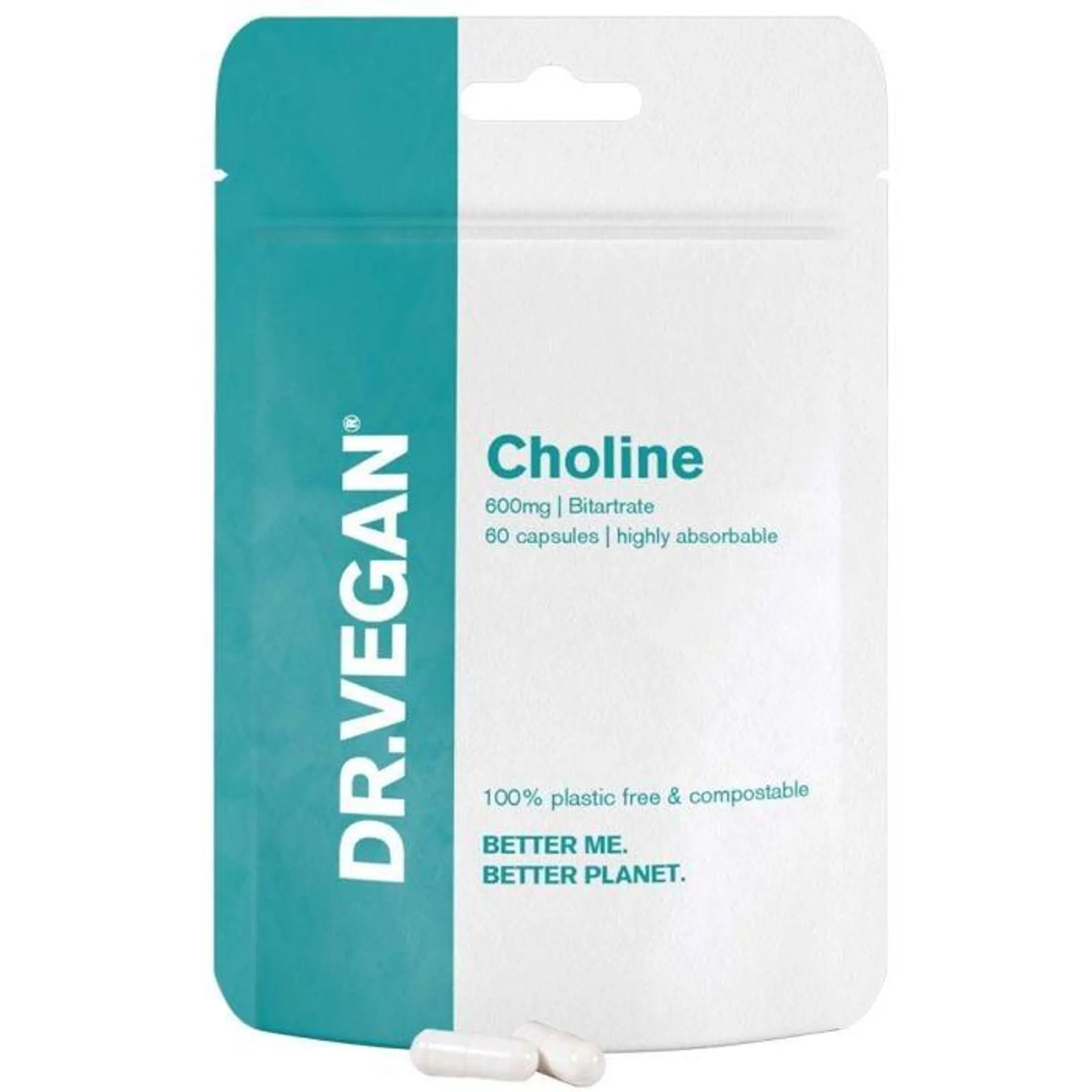 Dr Vegan - Choline 600mg 60s