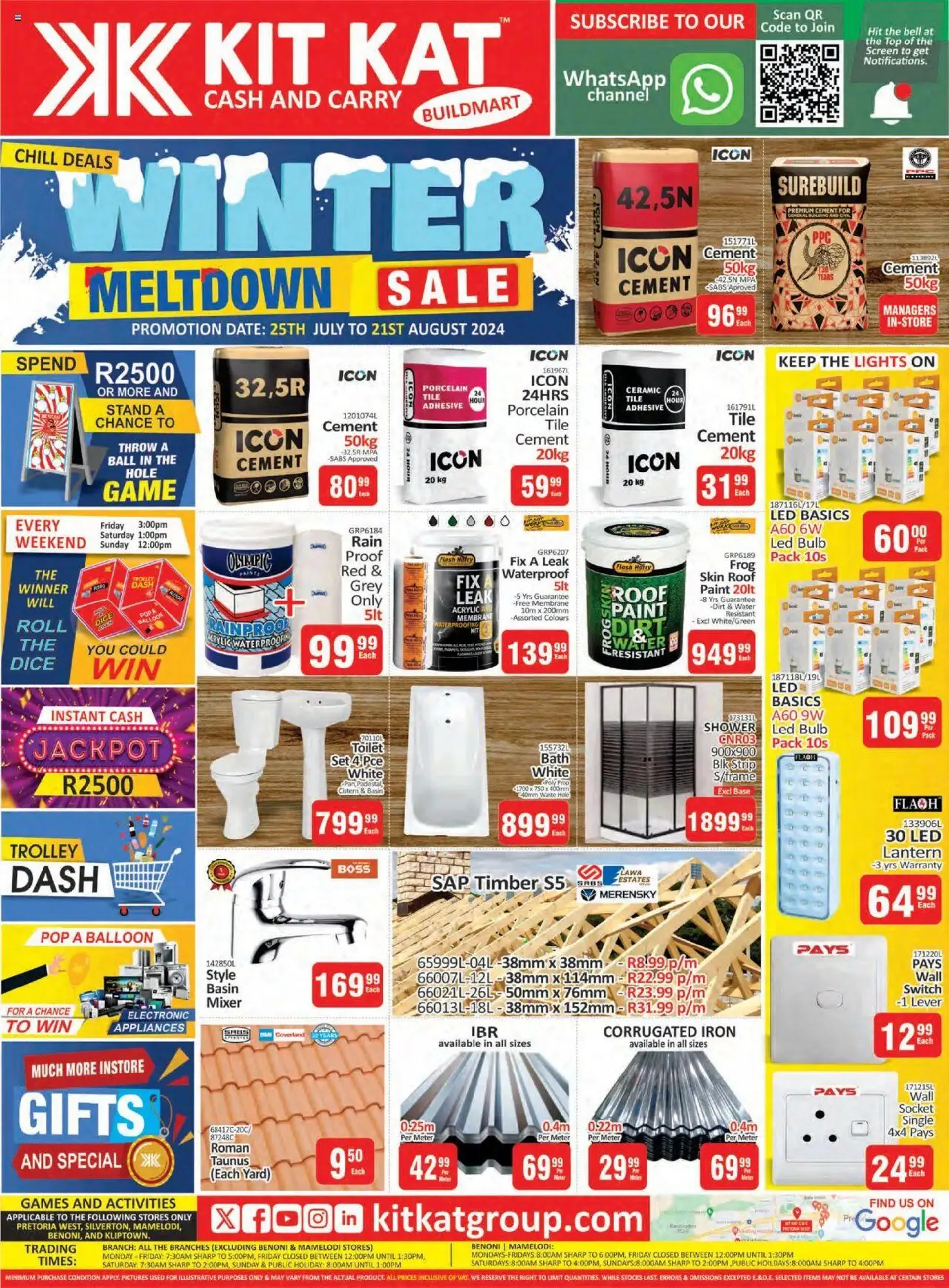 KIT KAT Cash & Carry - Winter Meltdown Buildmart - 0