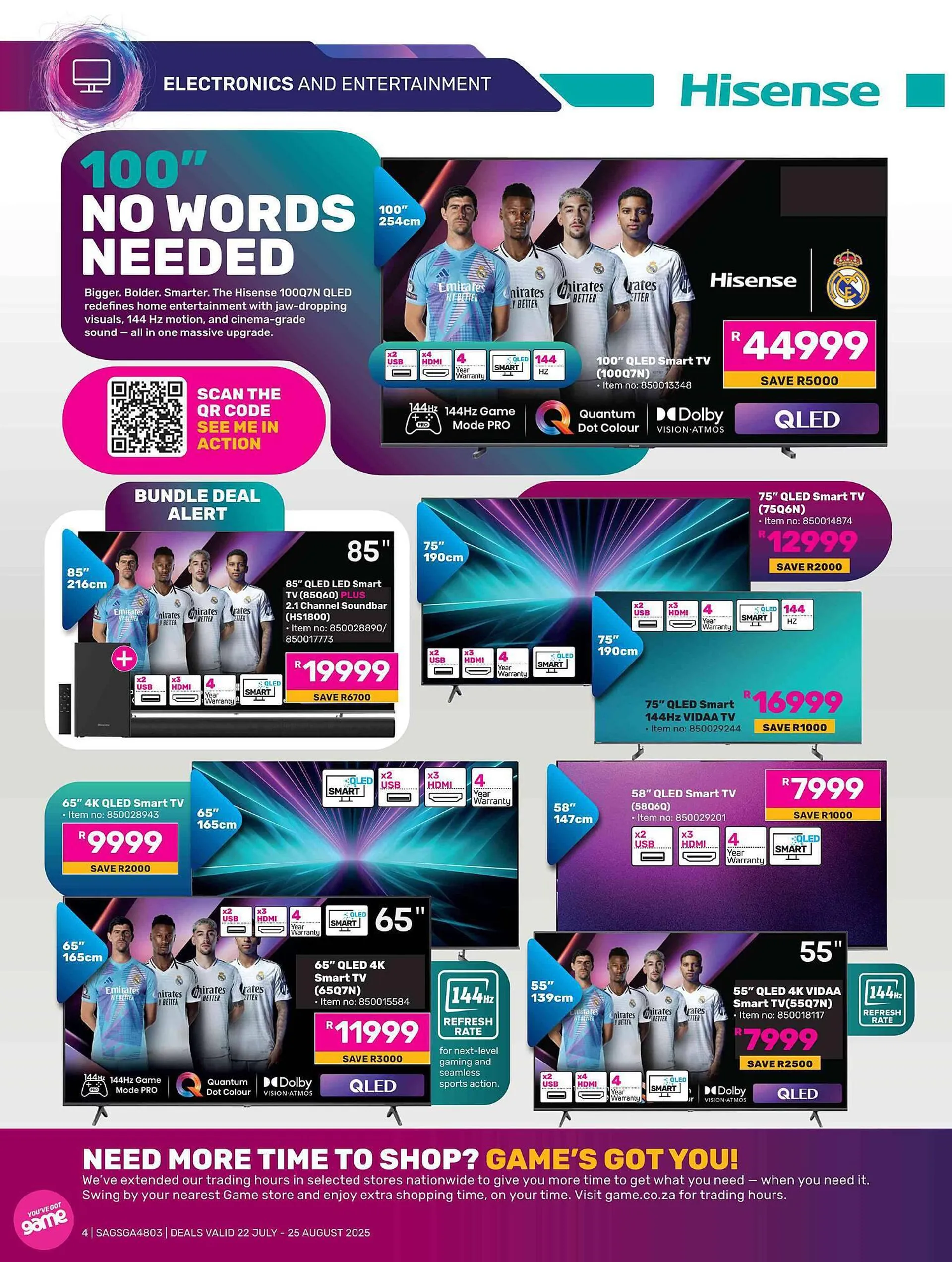 Game catalogue from 22 July to 25 August 2025 - Catalogue Page 1