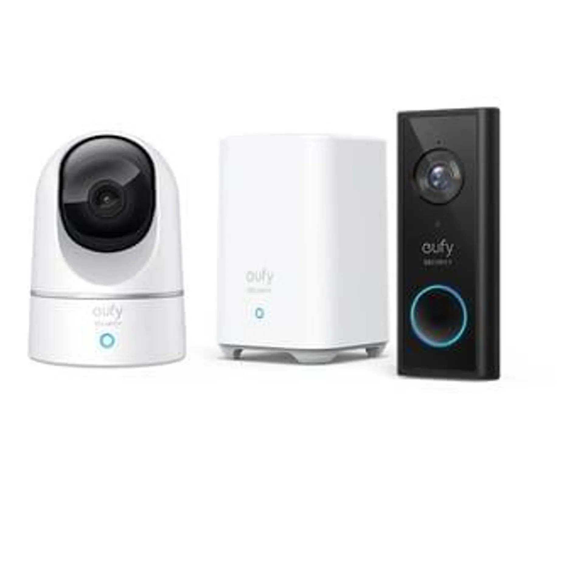 Eufy 2K Wireless Video Doorbell S220 Kit + Indoor Camera E220