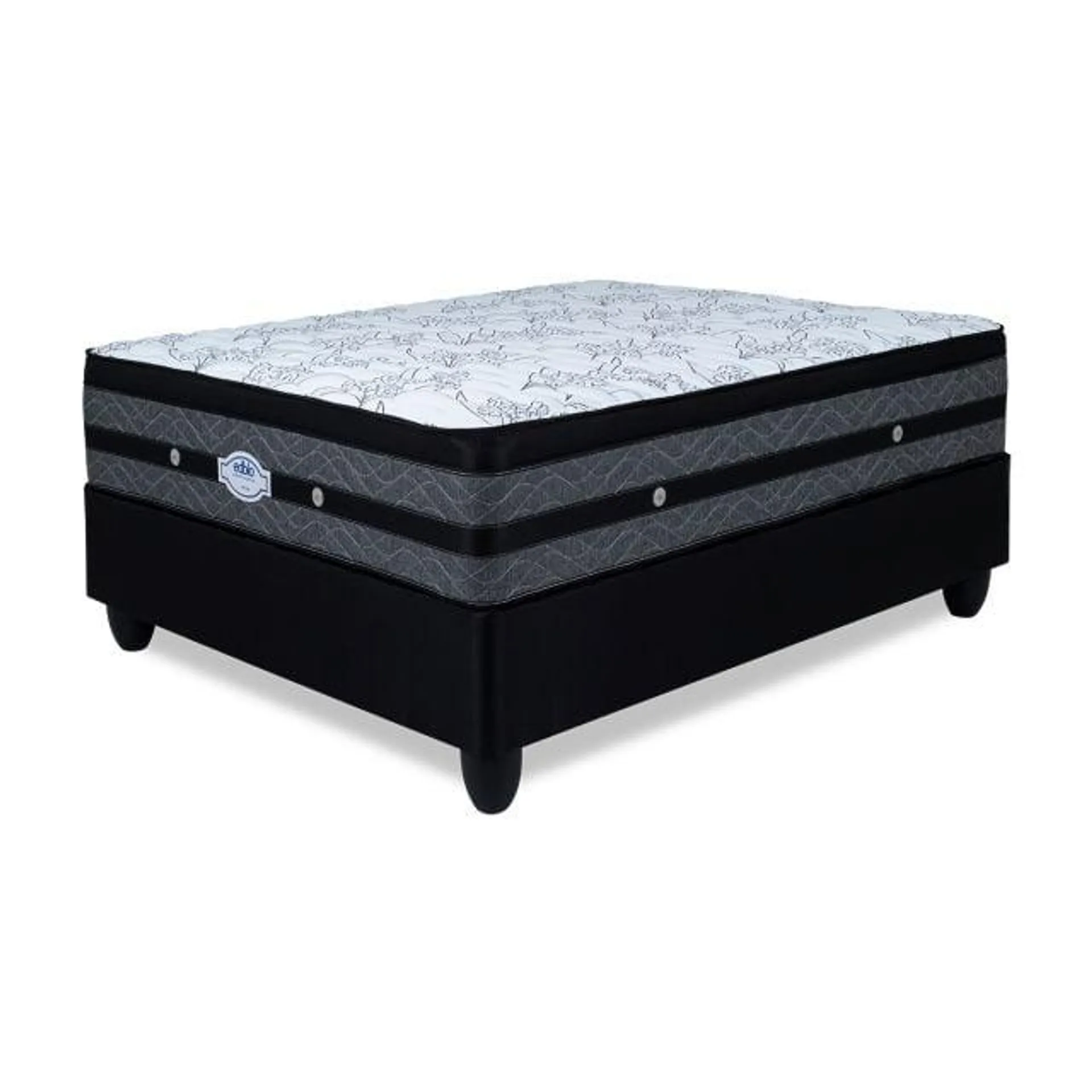 Edblo Darcy Double Support Queen Mattress and Bed Set