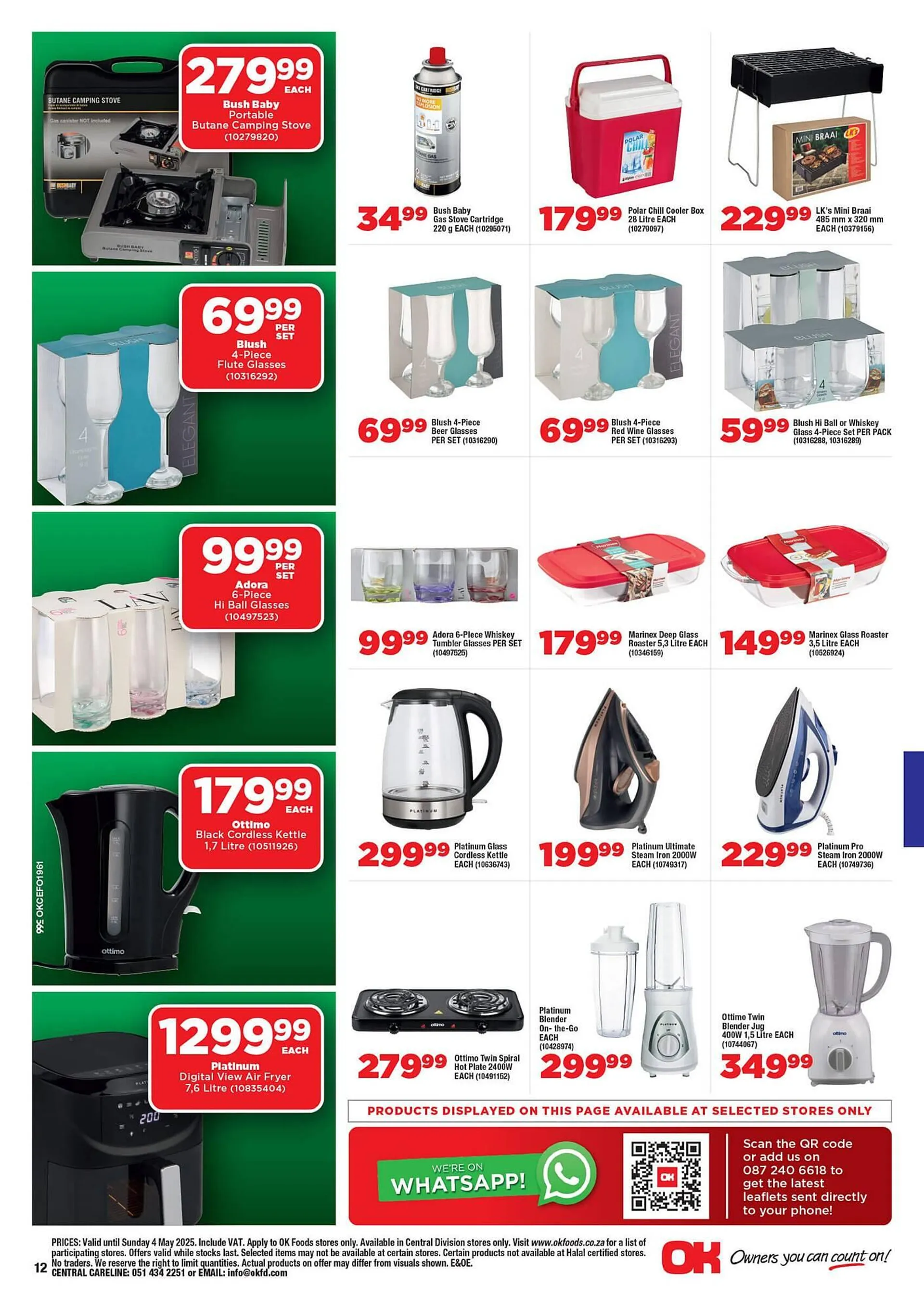 OK Foods catalogue from 23 April to 4 May 2025 - Catalogue Page 12