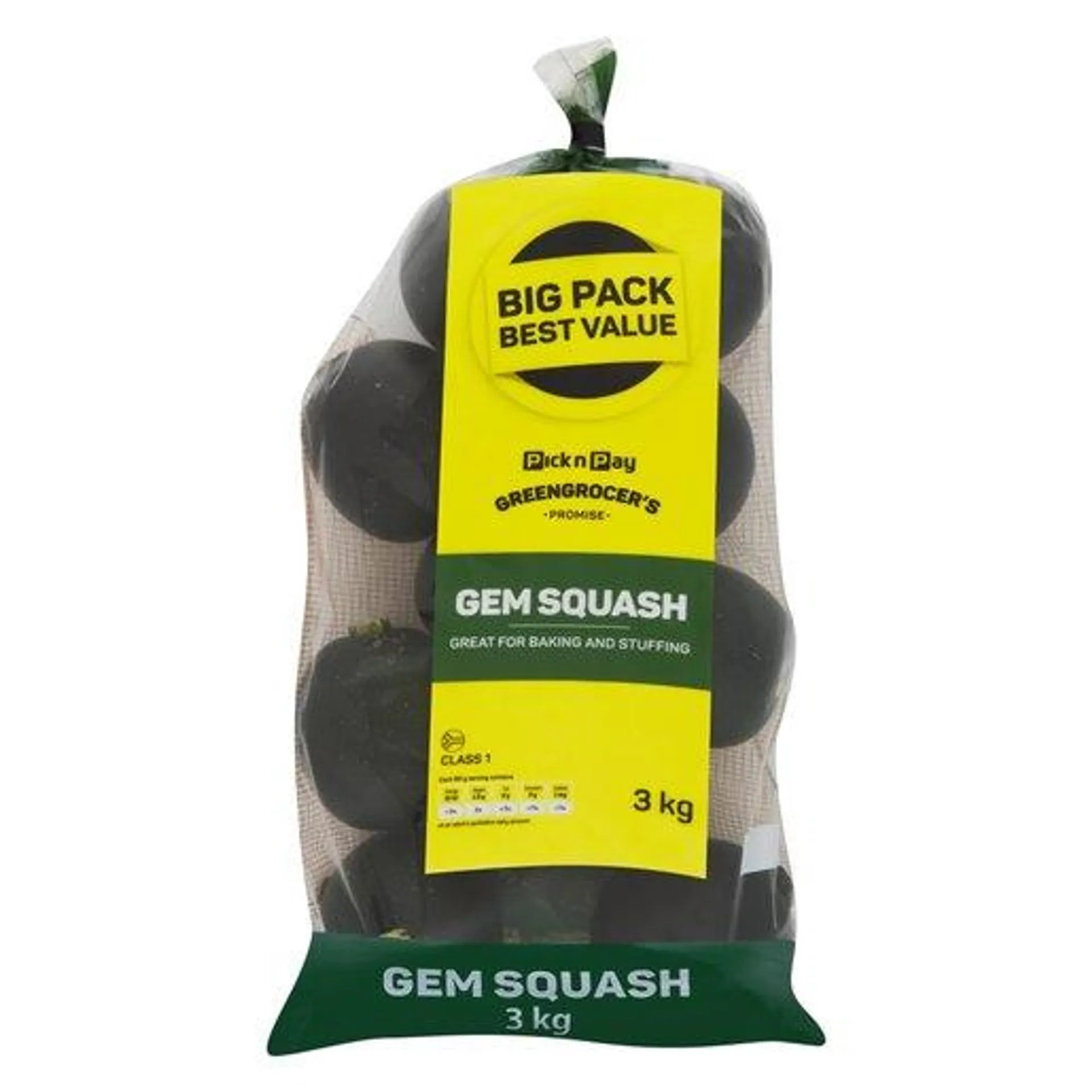 PnP Gem Squash 3kg