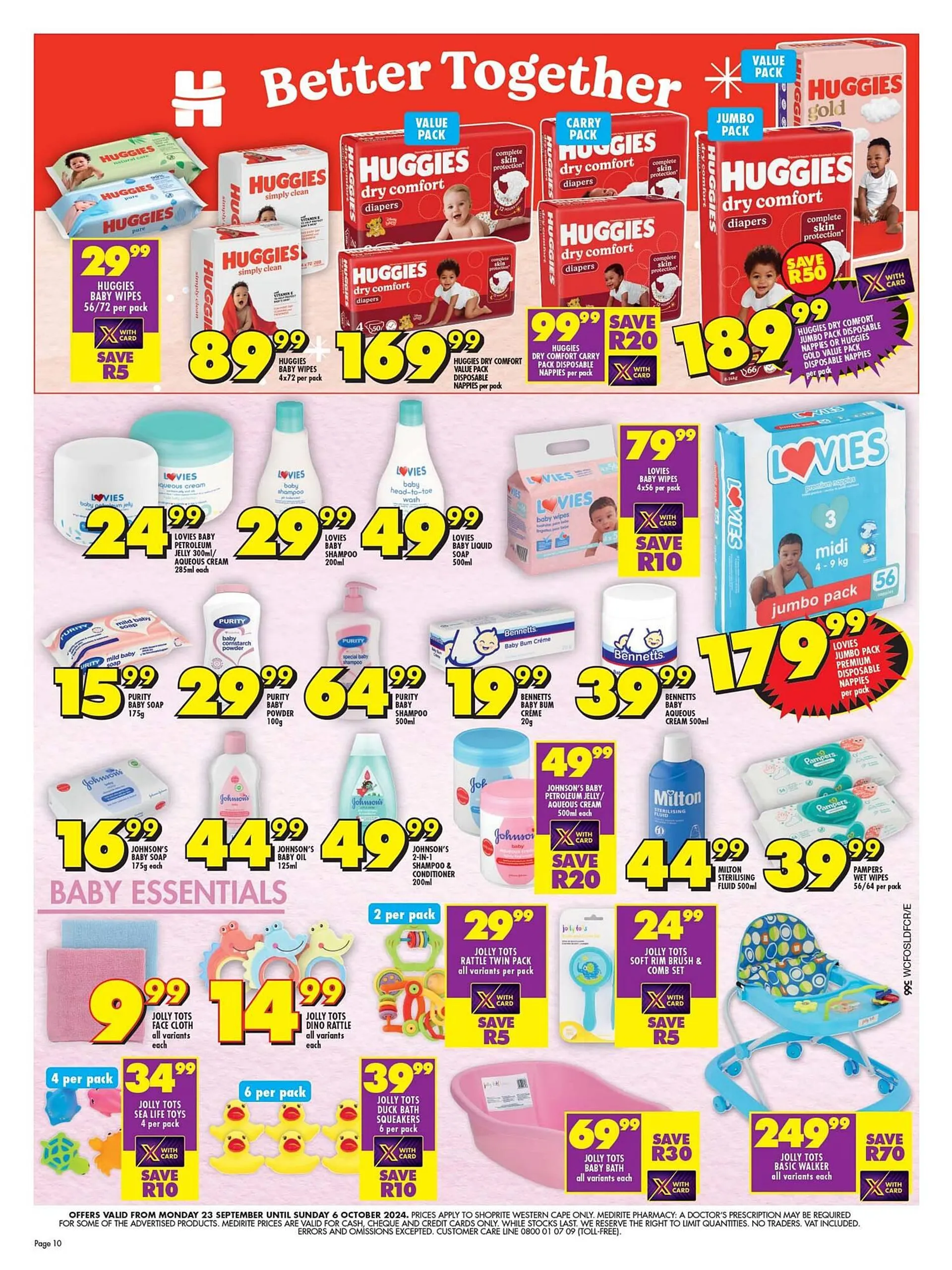 Shoprite catalogue from 23 September to 6 October 2024 - Catalogue Page 10