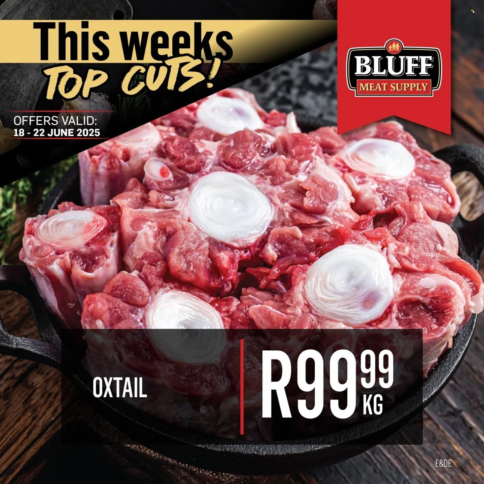 Bluff Meat Supply catalogue from 18 June to 22 June 2025 - Catalogue Page 1