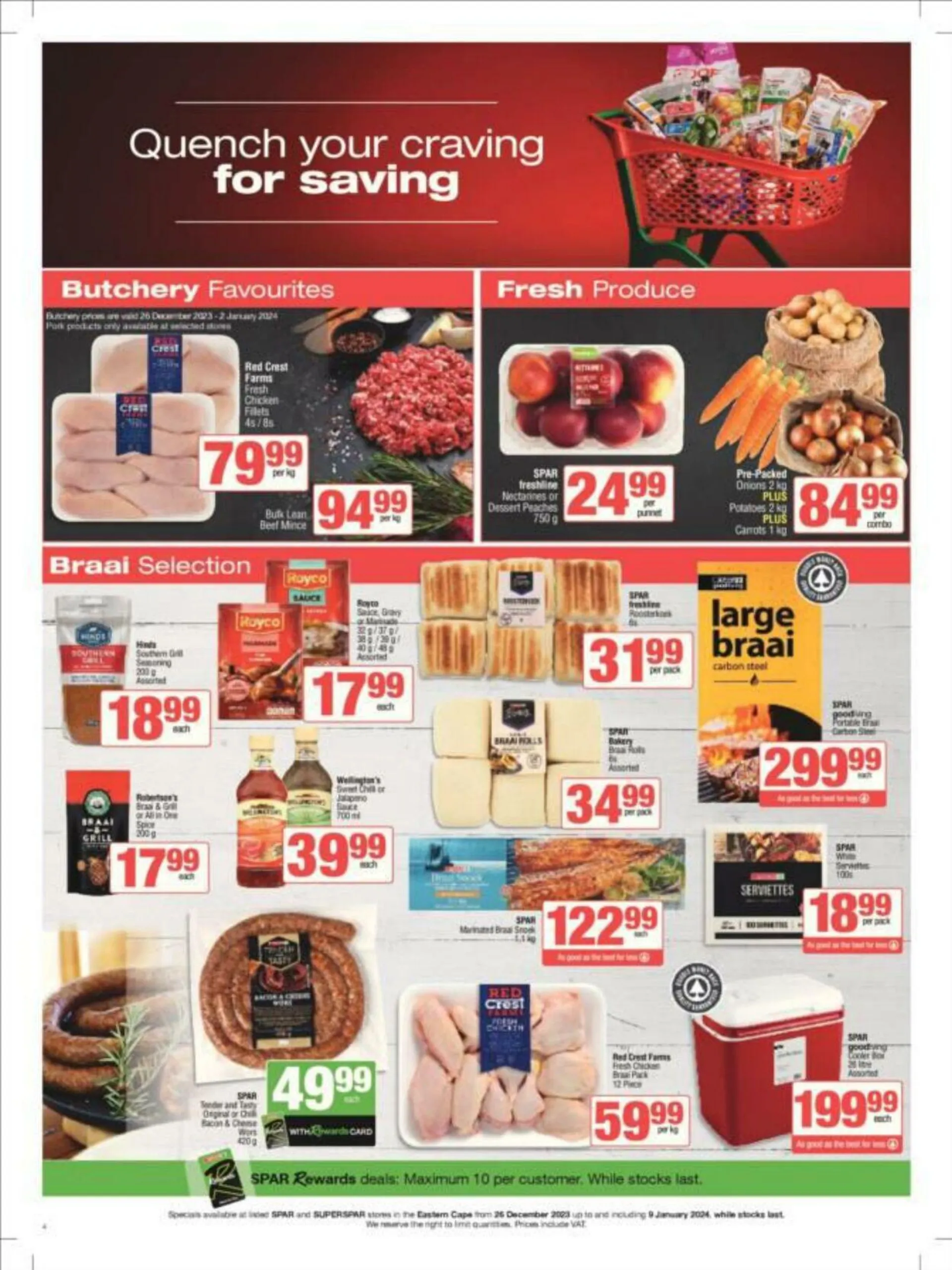 SPAR Current catalogue from 26 December to 6 February 2024 - Catalogue Page 4