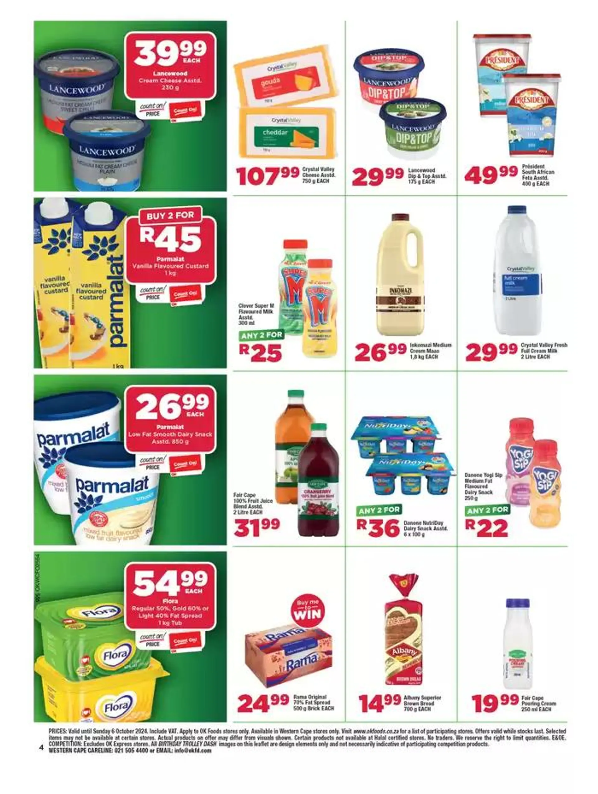 OK Foods weekly specials from 25 September to 6 October 2024 - Catalogue Page 4