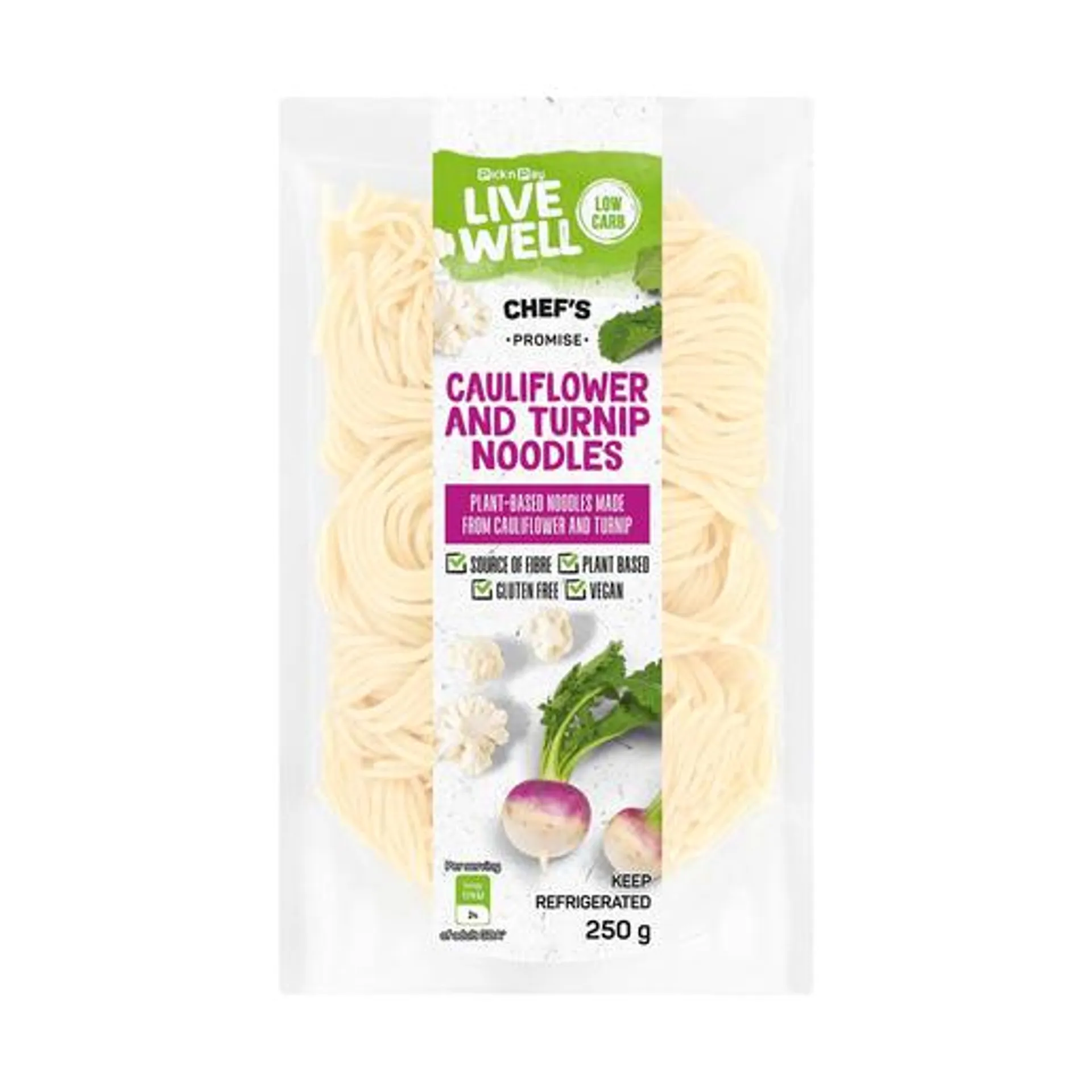 PnP Live Well Cauliflower & Turnip Noodles 250g