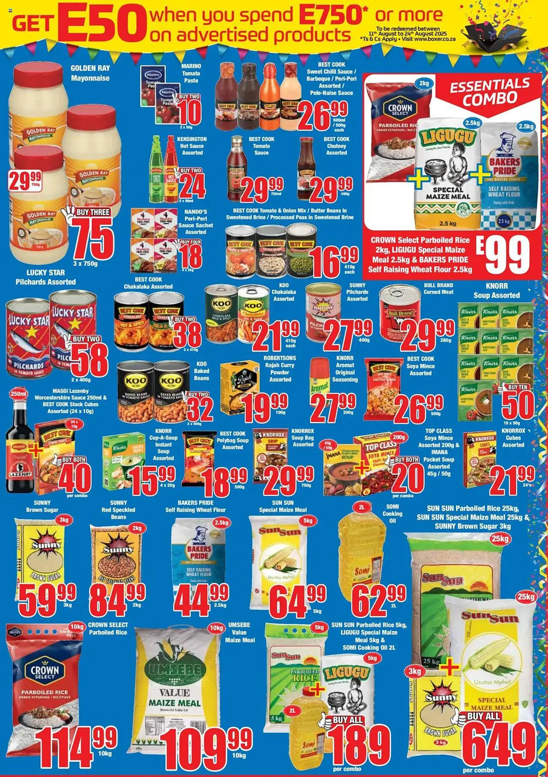 Boxer catalogue from 24 July to 10 August 2025 - Catalogue Page 1