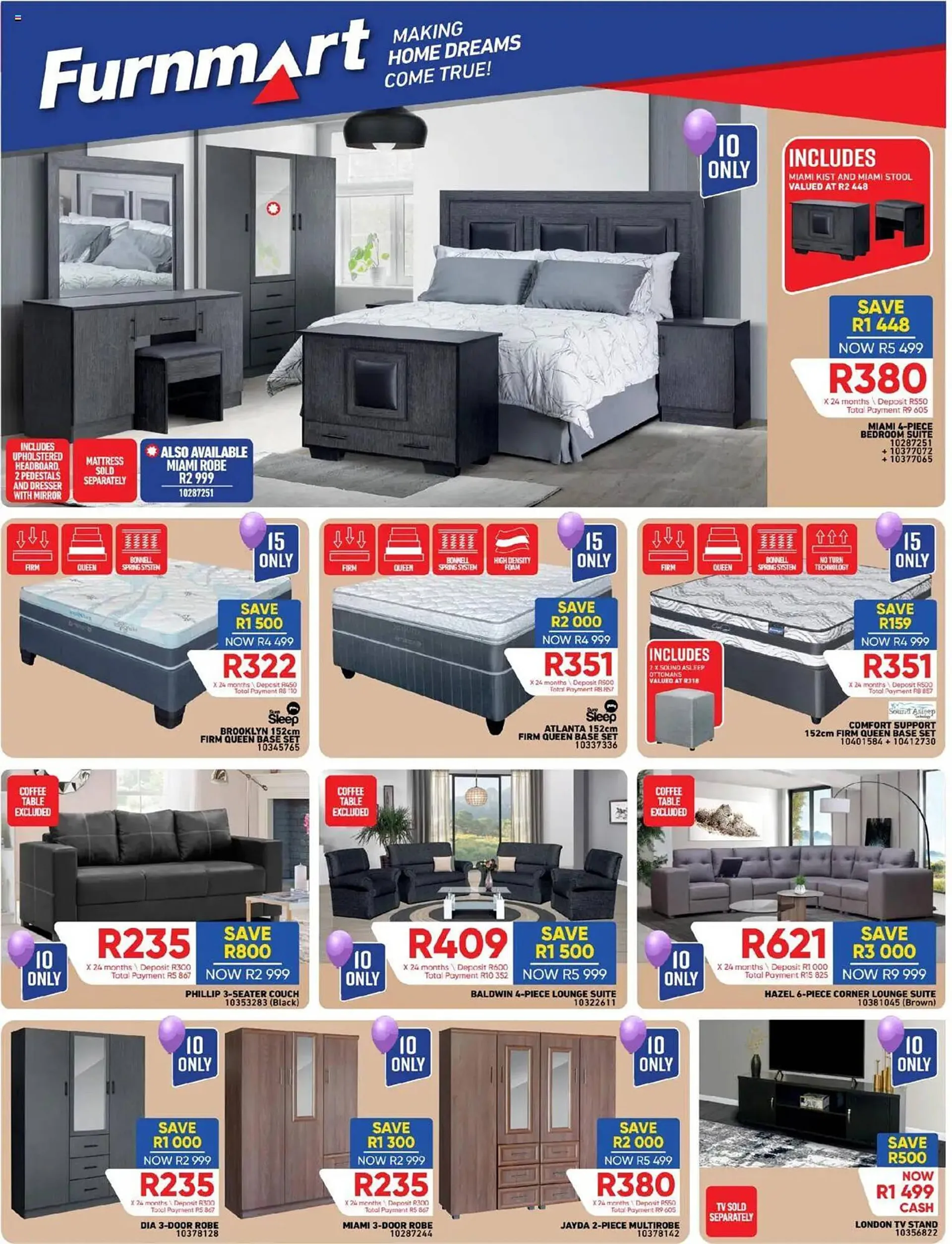 Furnmart catalogue from 24 May to 4 June 2025 - Catalogue Page 1