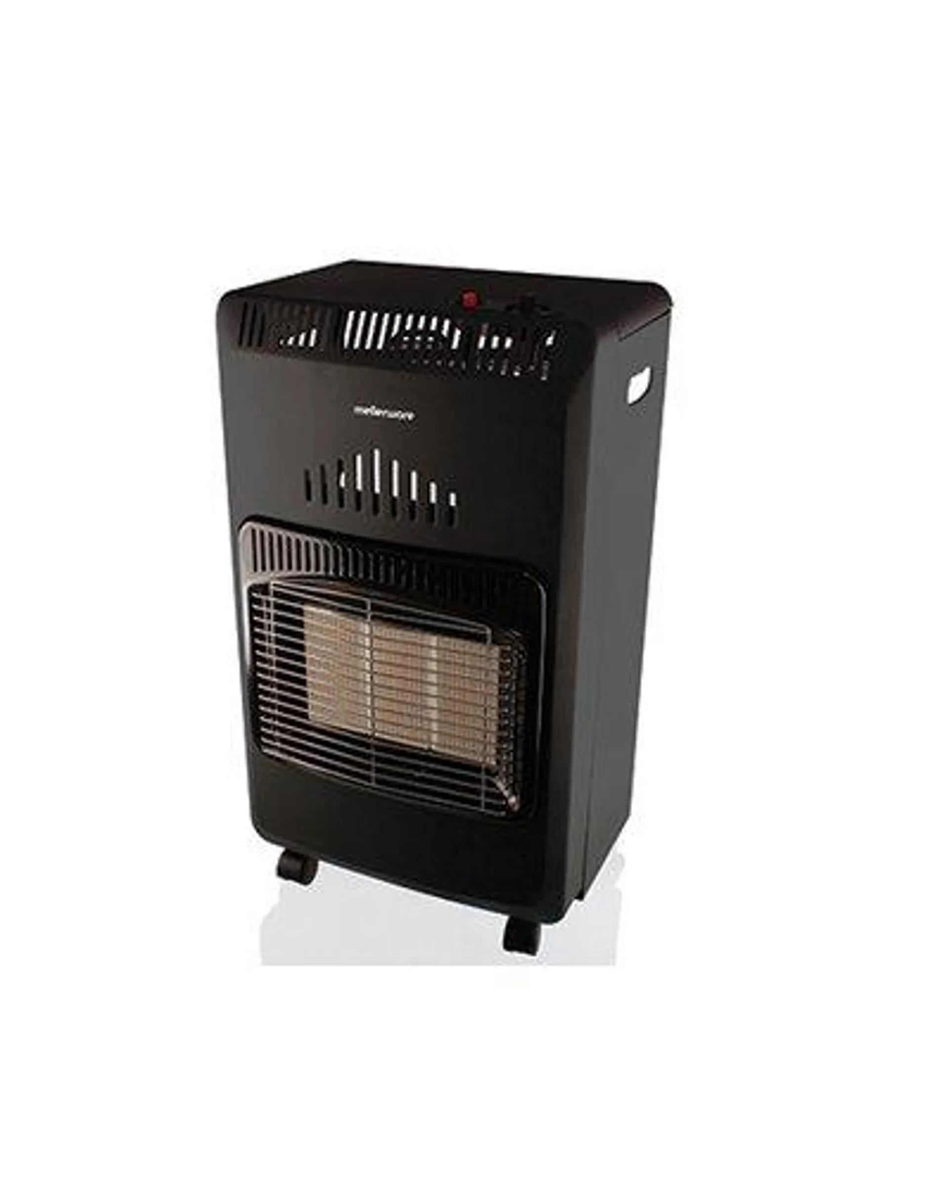 Mellerware Quantum - Steel Gas Heater with 3 Heat Settings (Black)