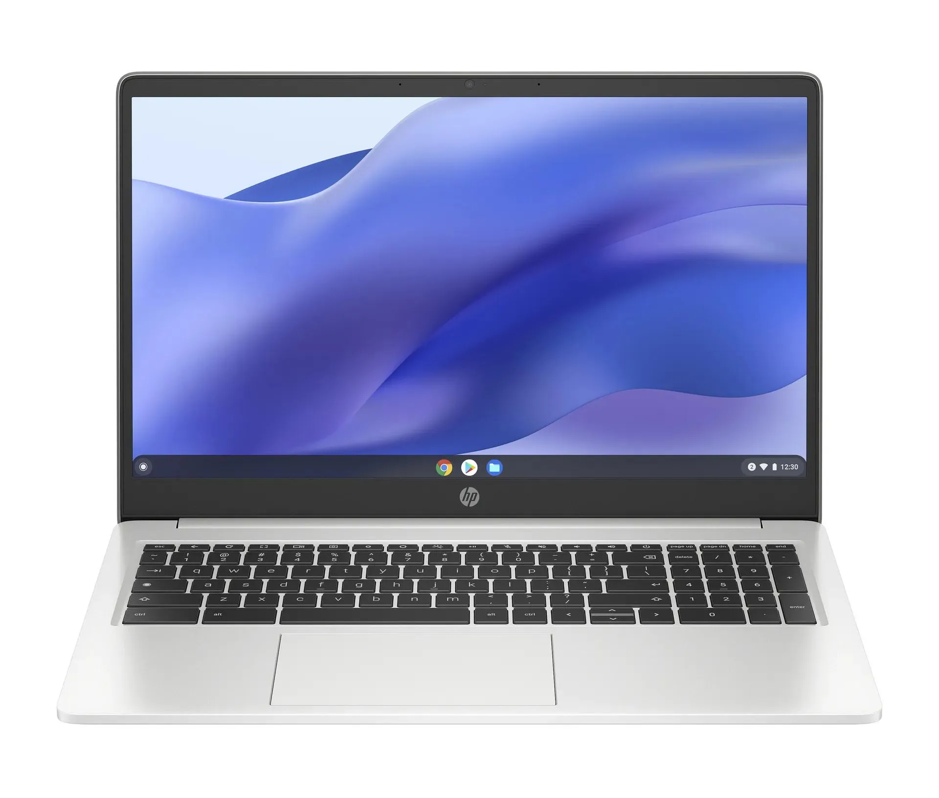 HP Chromebook 15 Intel® Celeron® N4500 4GB RAM 128GB eMMC Storage Silver