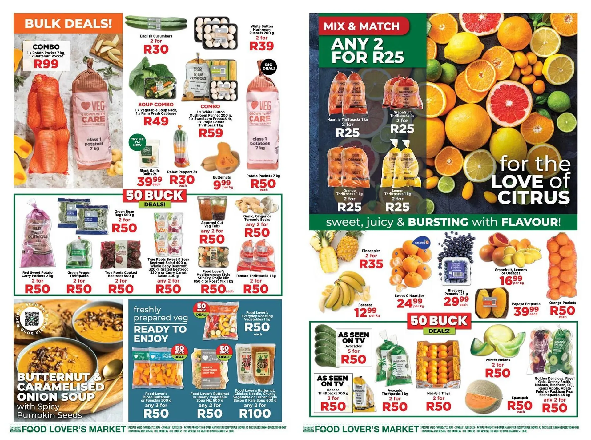 Food Lover's Market catalogue from 22 May to 1 June 2025 - Catalogue Page 1
