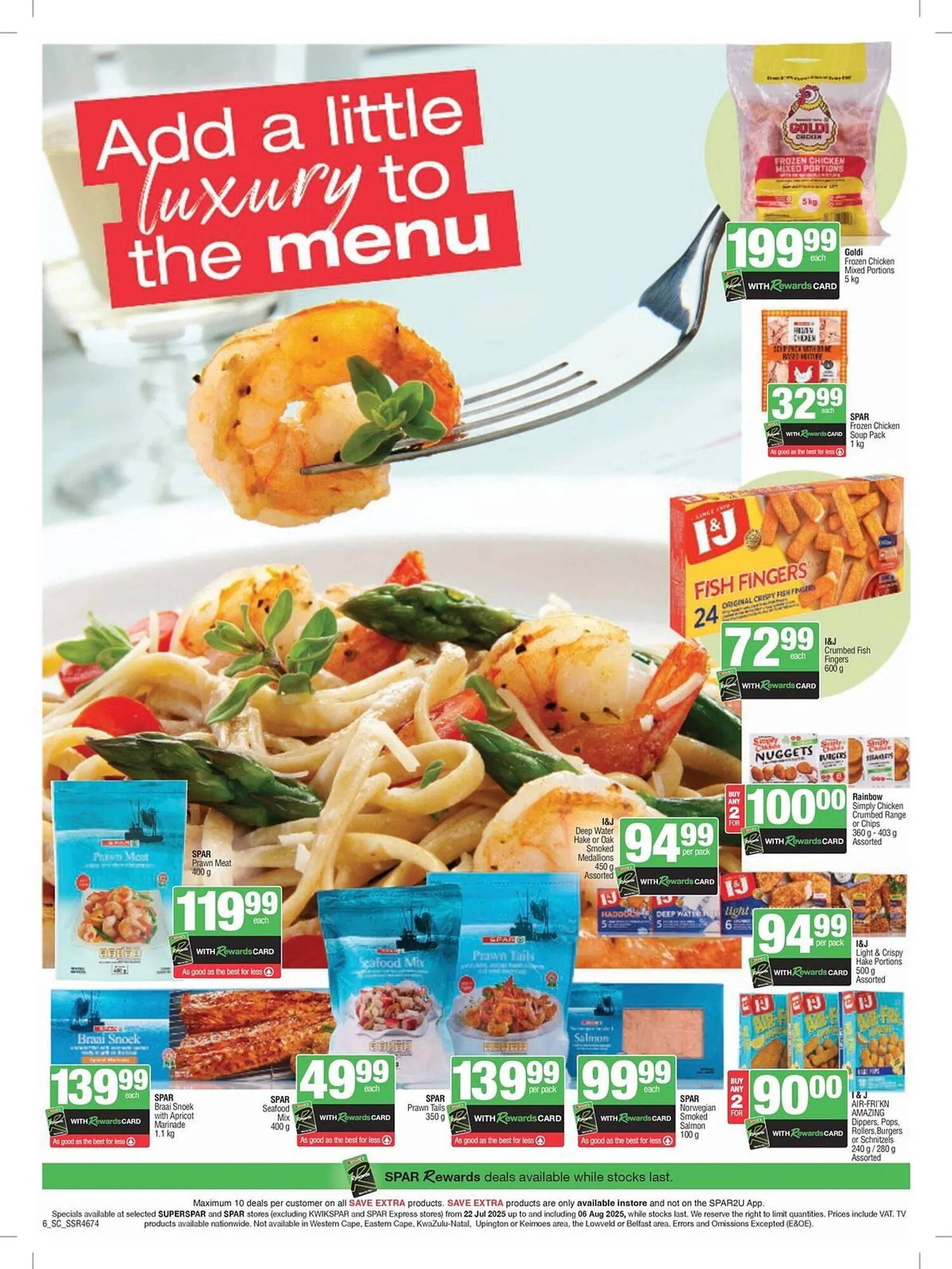 KwikSpar catalogue from 24 July to 6 August 2025 - Catalogue Page 1