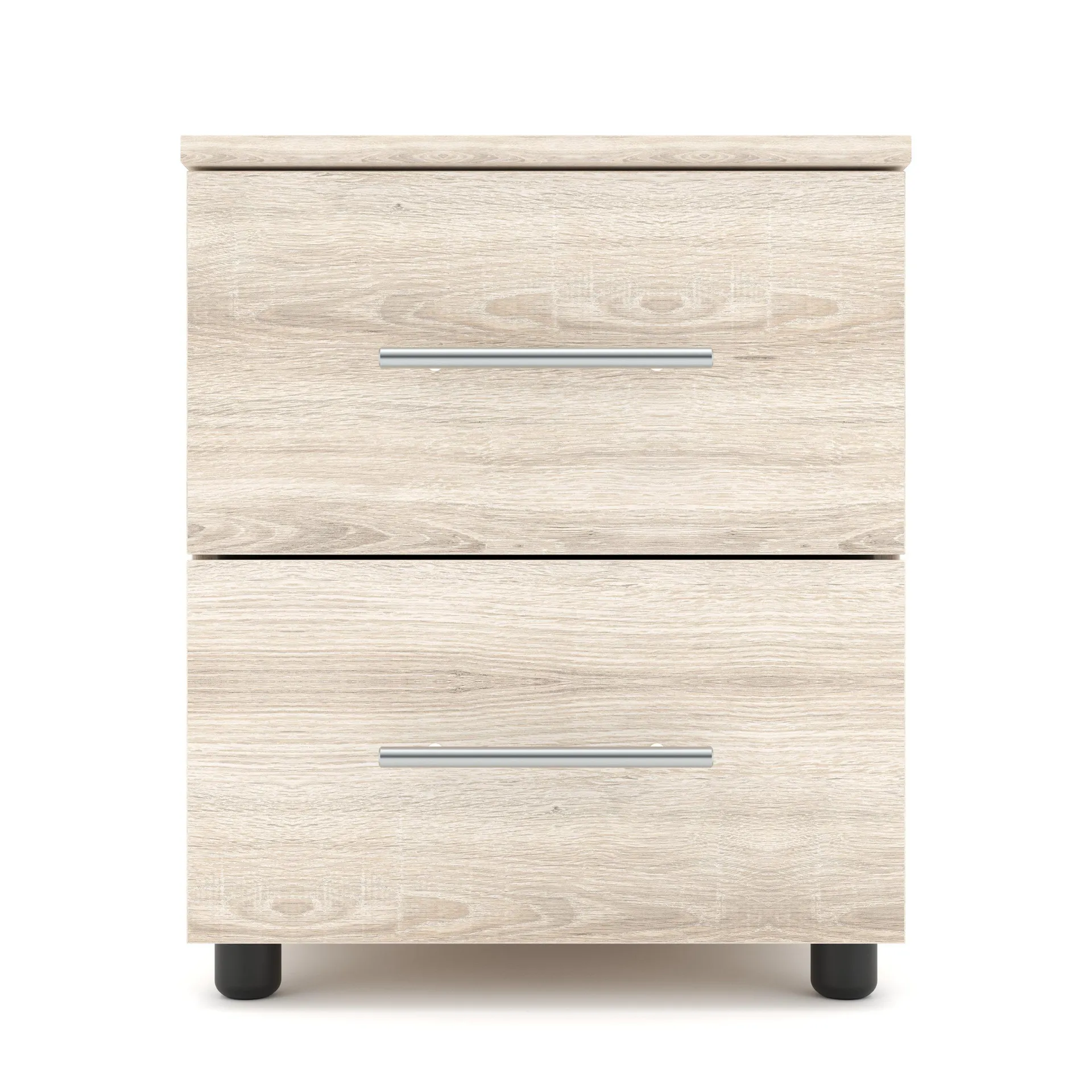 BAM! Oslo Two Drawer Bedside Table - Esperanza Oak