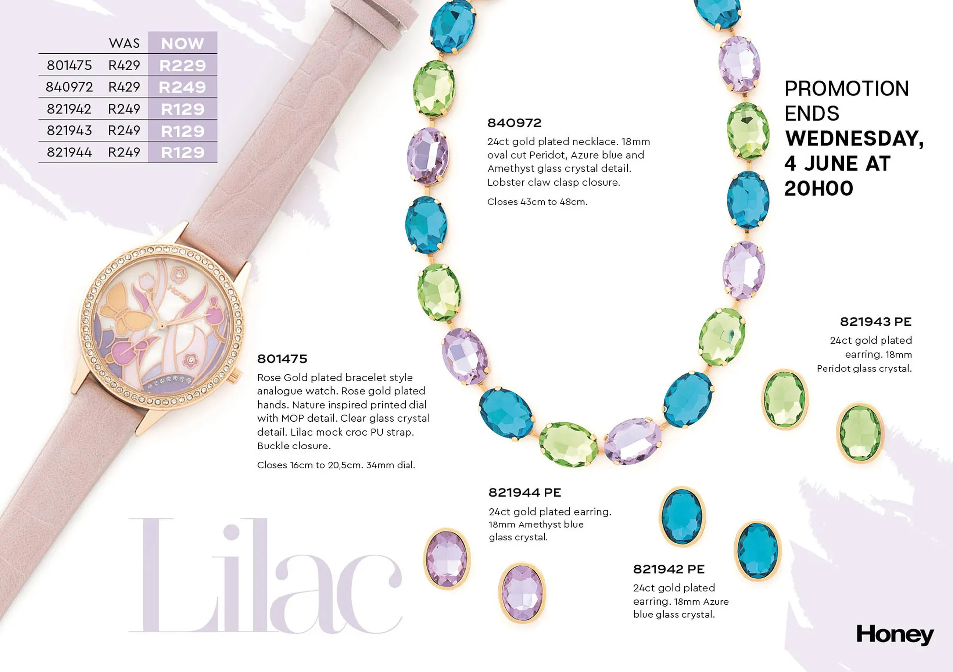 Honey Fashion Accessories catalogue from 2 June to 8 June 2025 - Catalogue Page 1