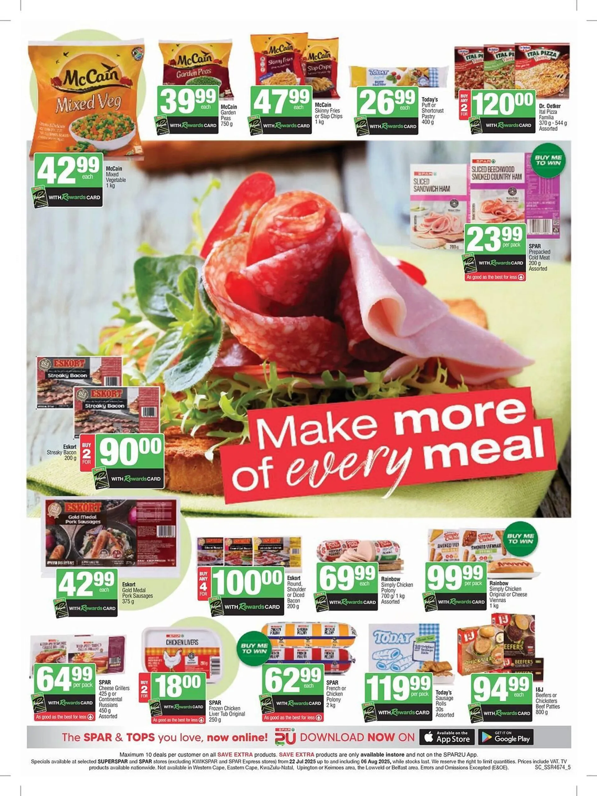 KwikSpar catalogue from 24 July to 6 August 2025 - Catalogue Page 1
