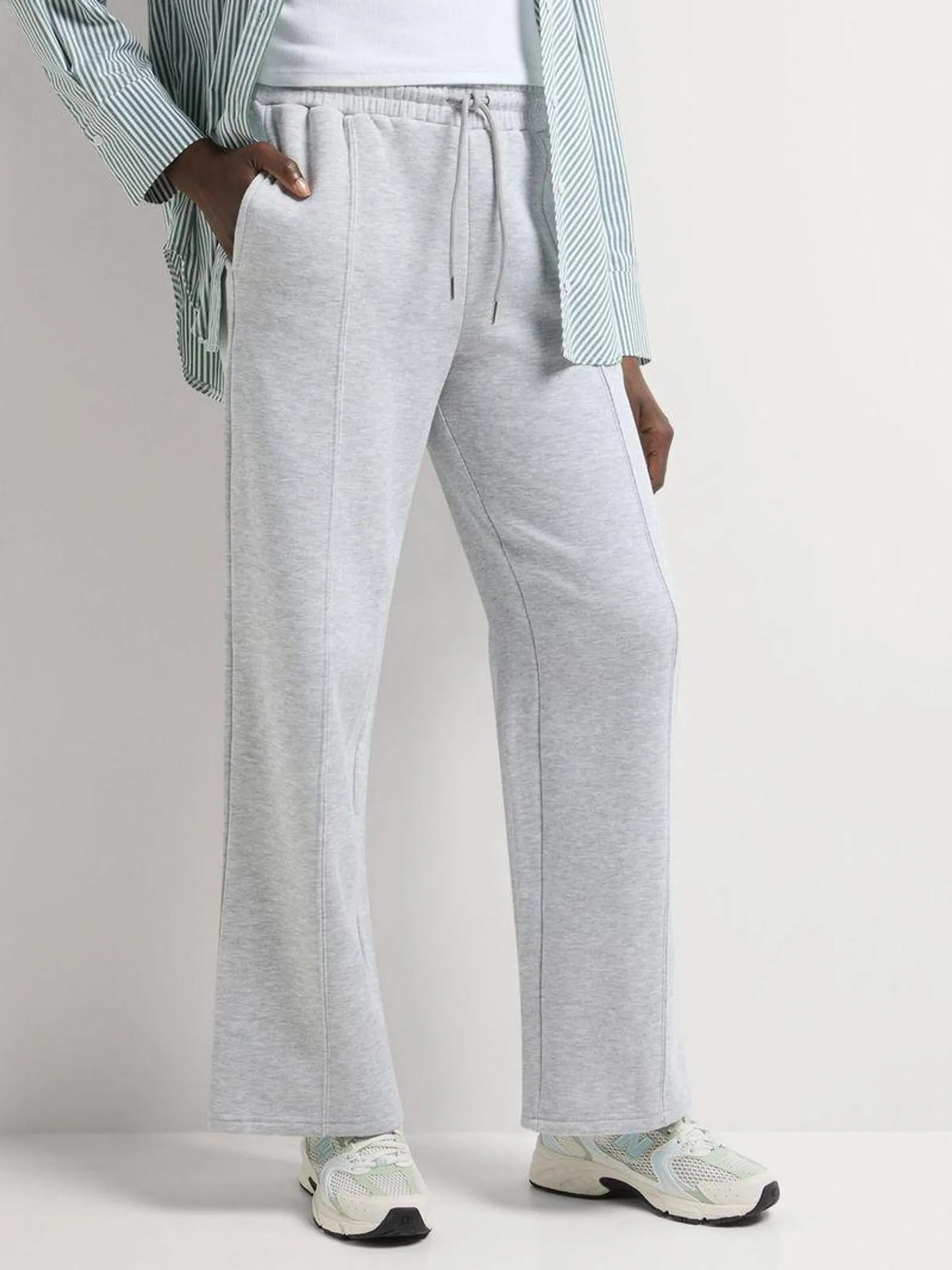 Wide Leg Fleece Pants