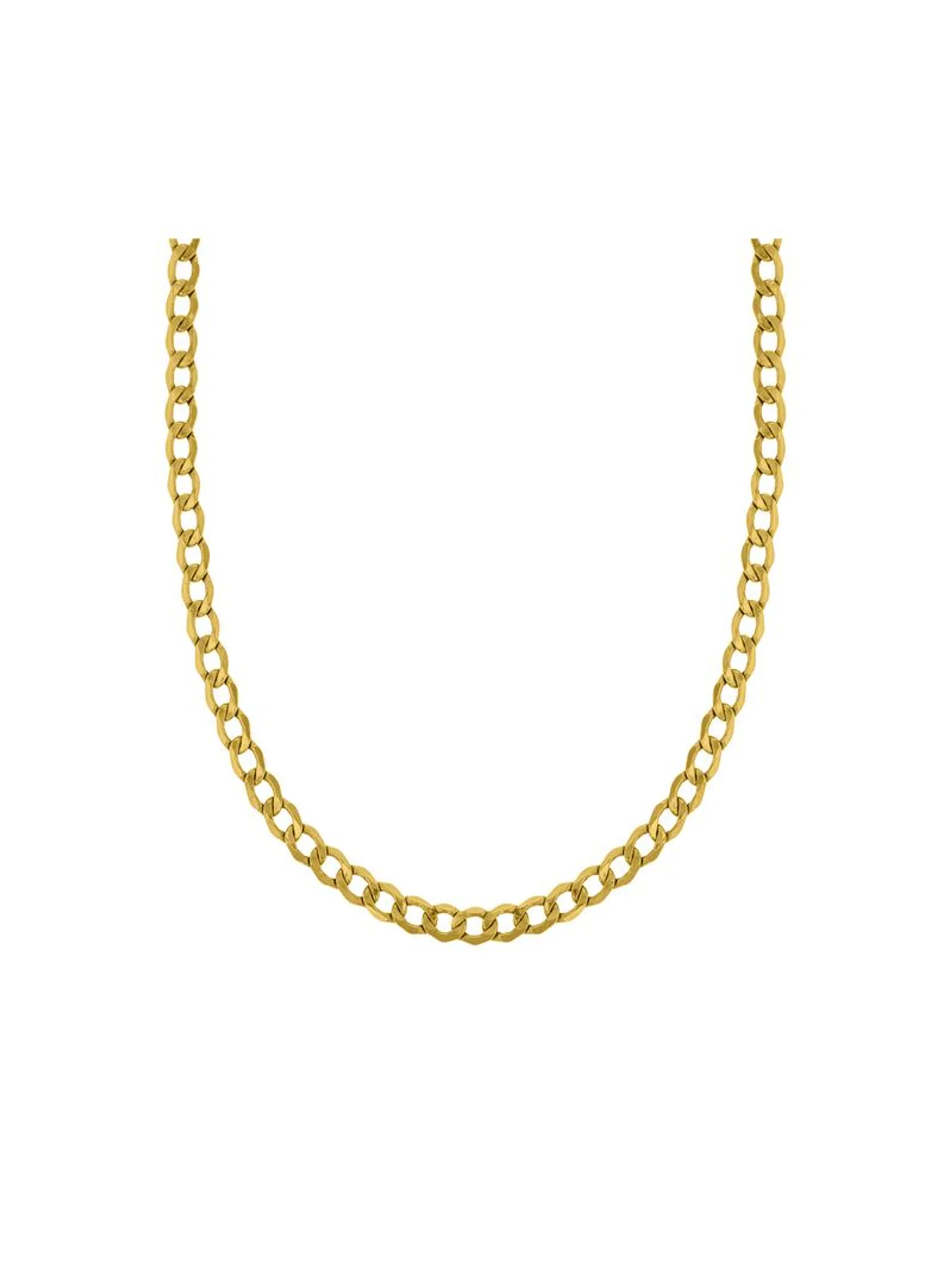 Yellow Gold Classic Curb Chain