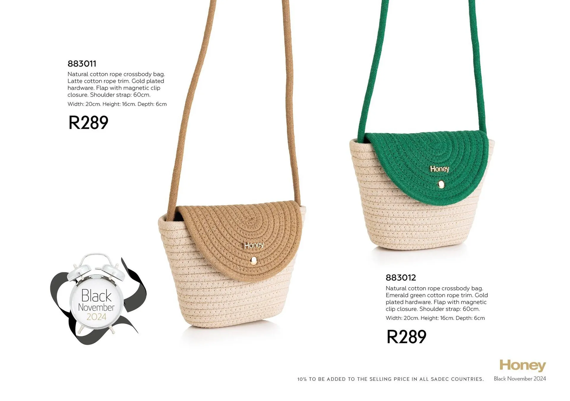 Honey Fashion Accessories catalogue from 25 November to 1 December 2024 - Catalogue Page 3