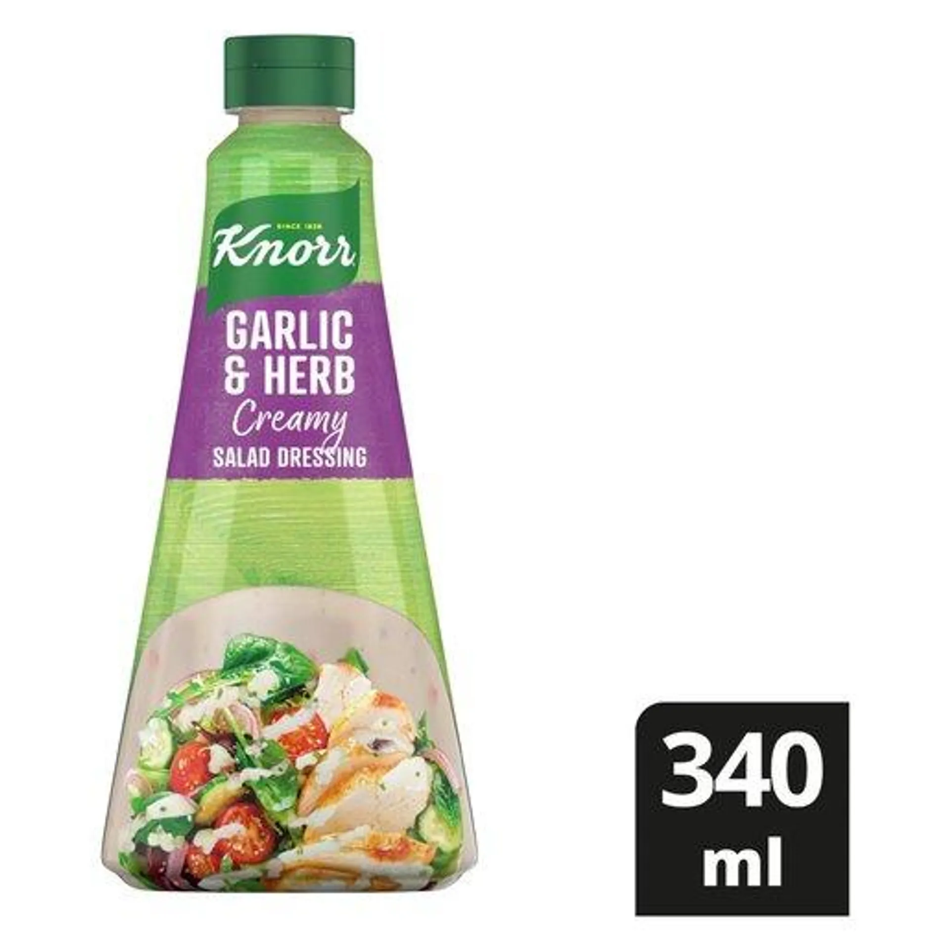 Knorr Creamy Garlic & Herb Salad Dressing 340ml