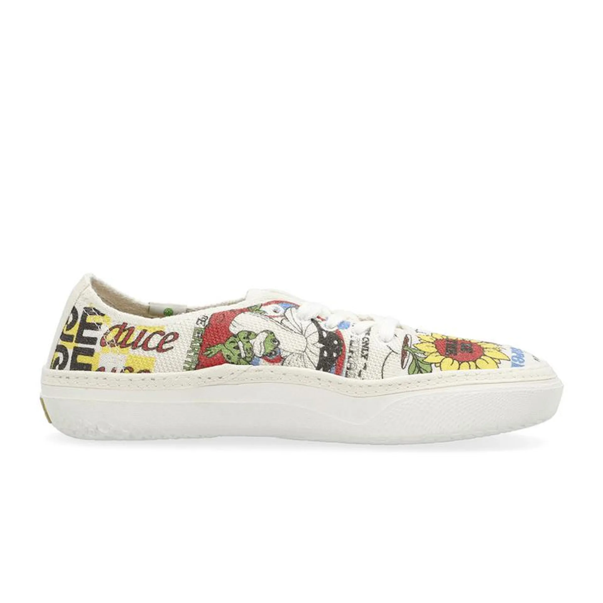 Vans Men's Eco Positivity Circle V White Sneaker