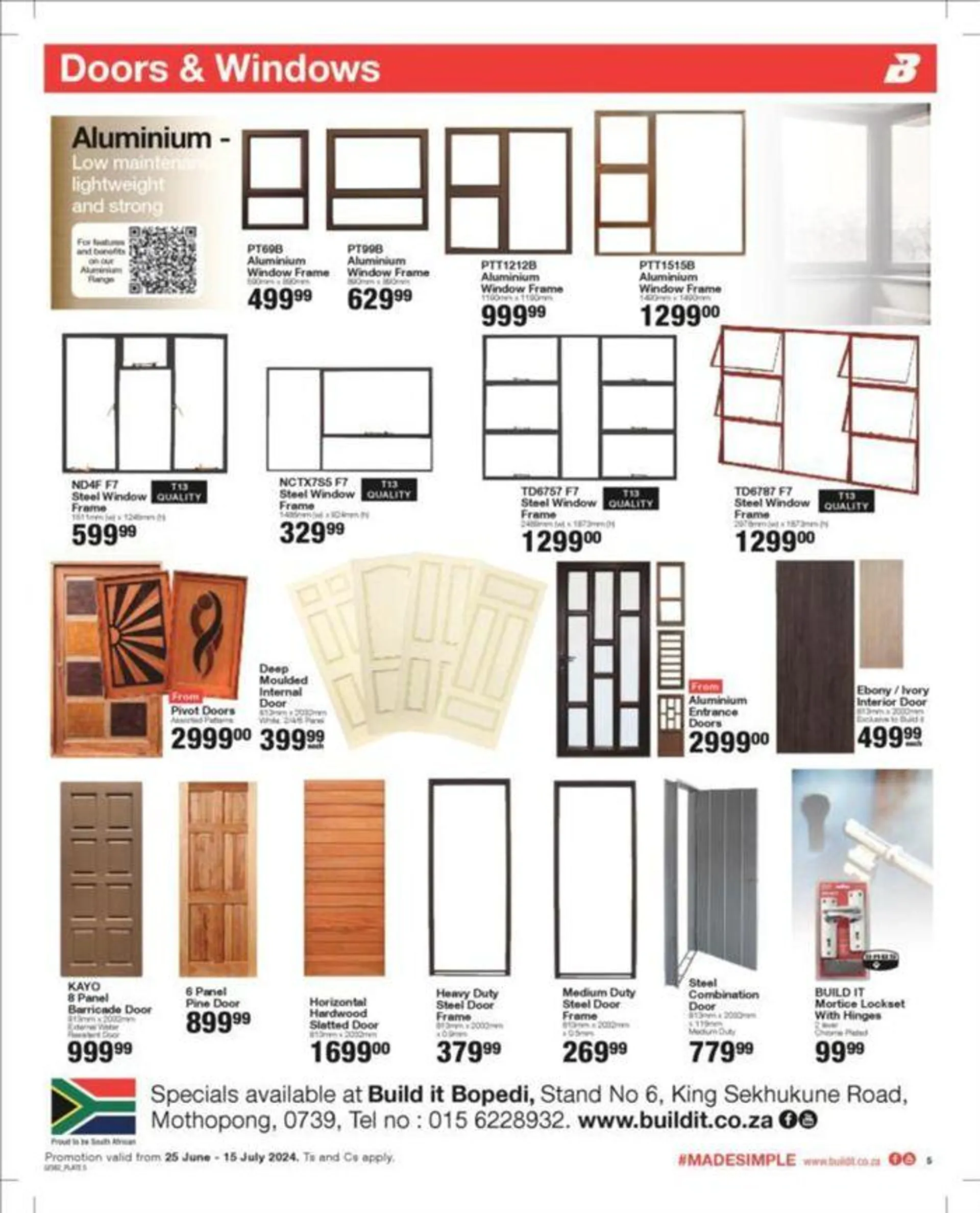 Build It Specials from 25 June to 15 July 2024 - Catalogue Page 5