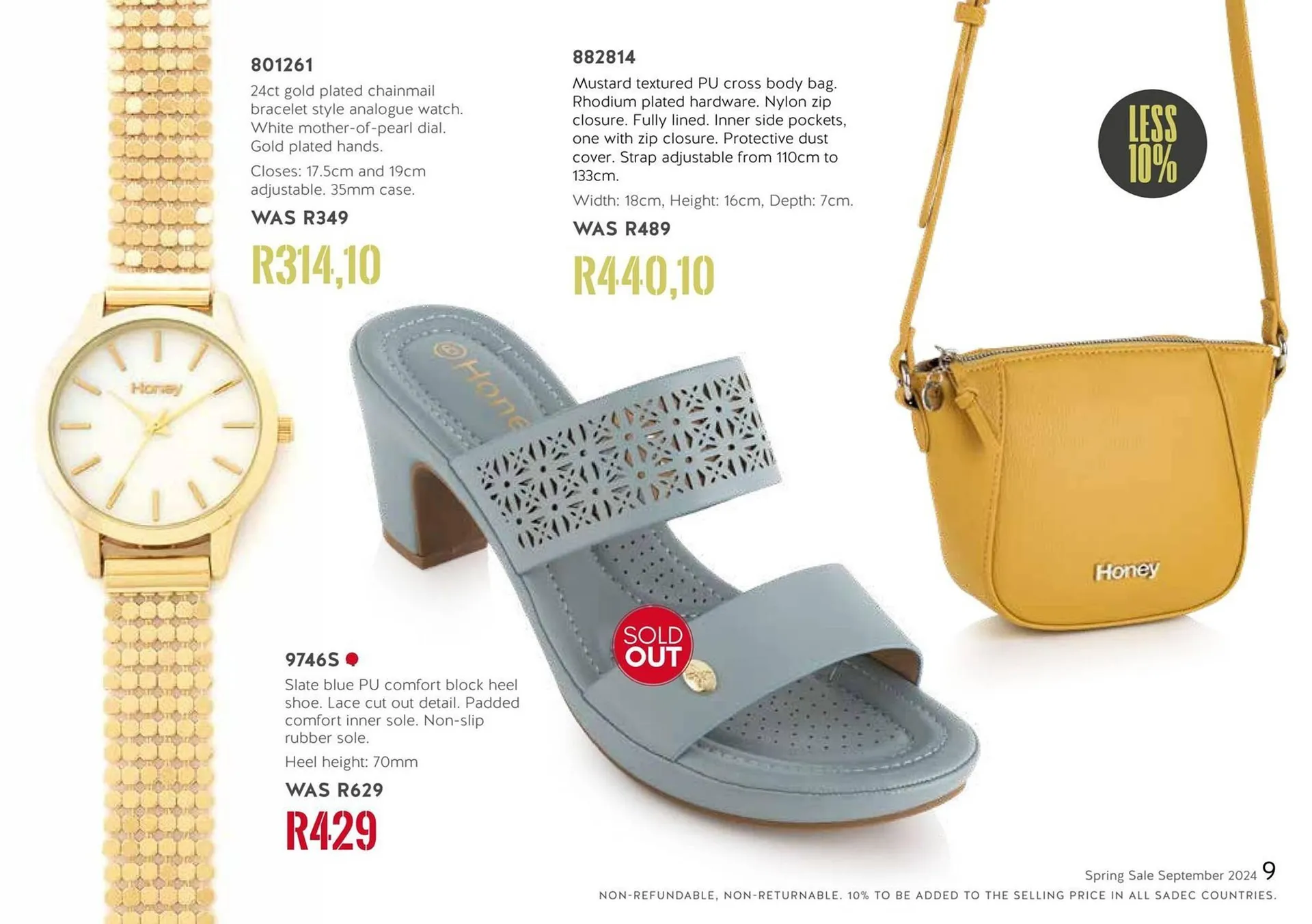 Honey Fashion Accessories catalogue from 10 December to 17 December 2024 - Catalogue Page 12