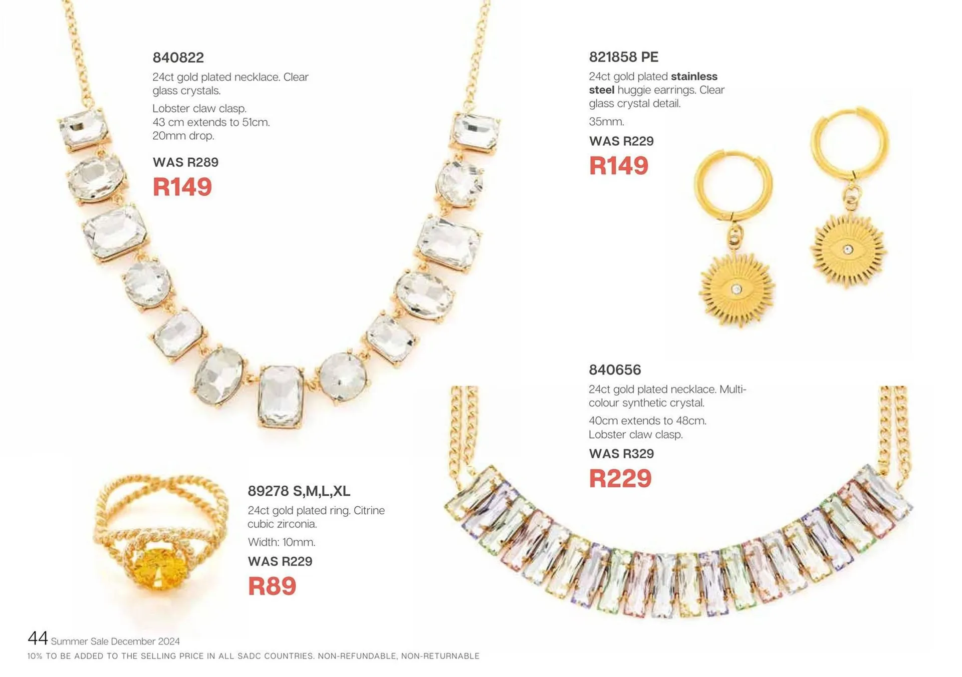 Honey Fashion Accessories catalogue from 19 December to 31 December 2024 - Catalogue Page 122