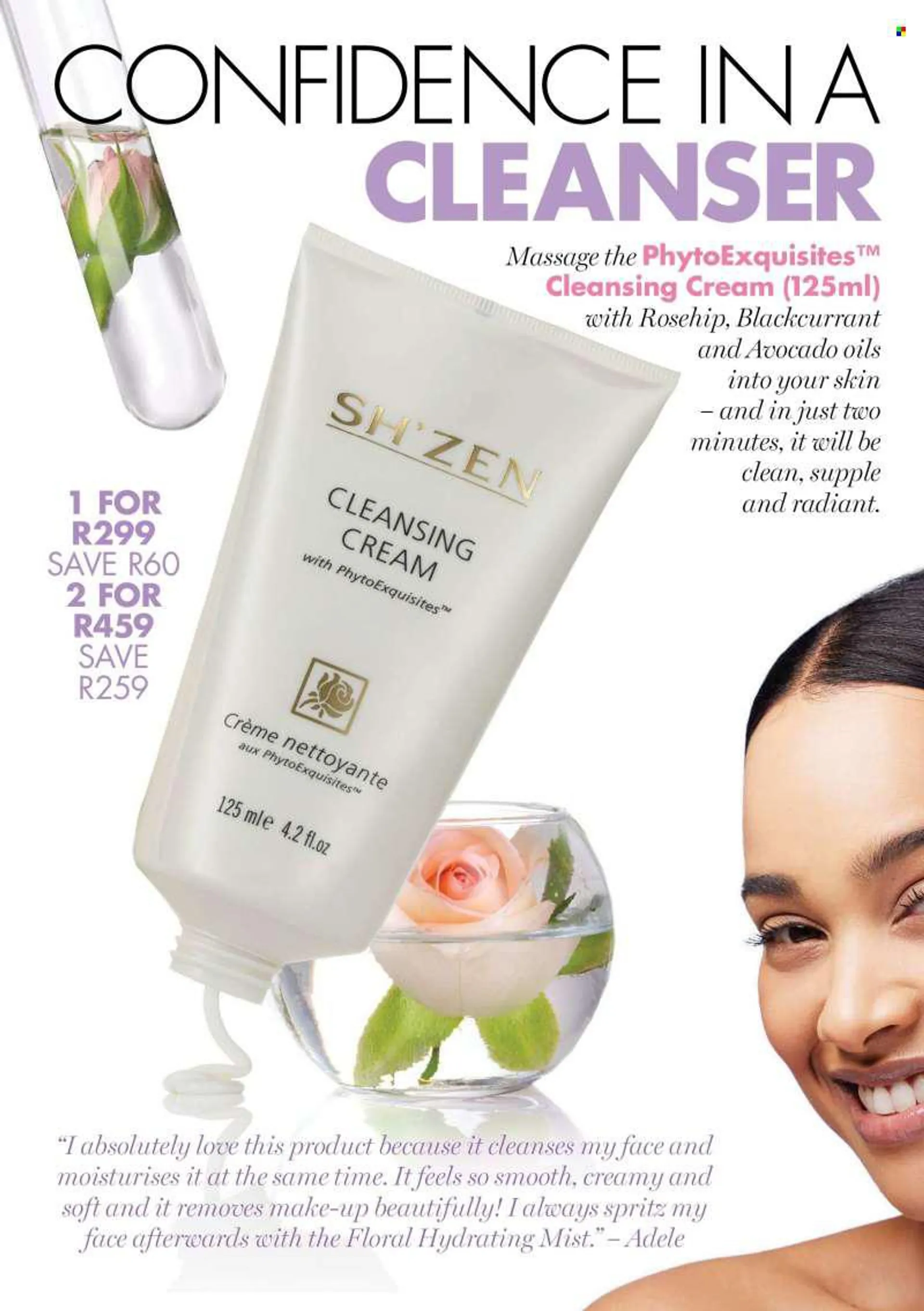 ShZen catalogue  - 01/08/2022 - 31/08/2022 - Sales products - day cream, makeup remover. Page 2.