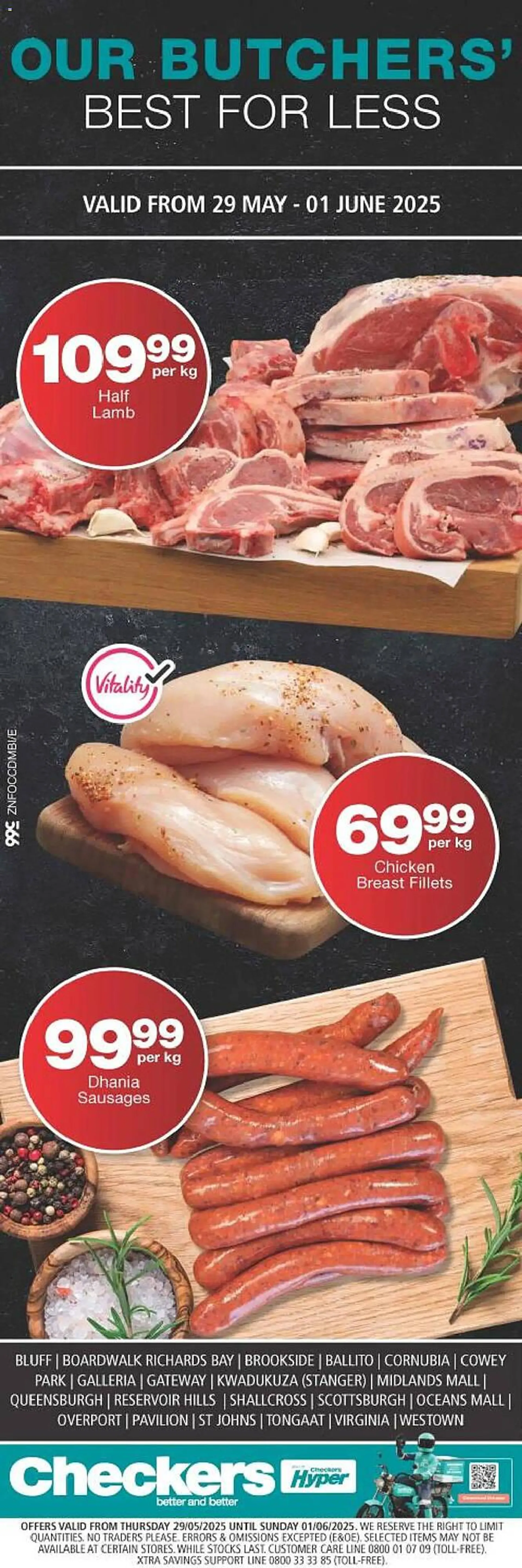 Checkers catalogue - 1