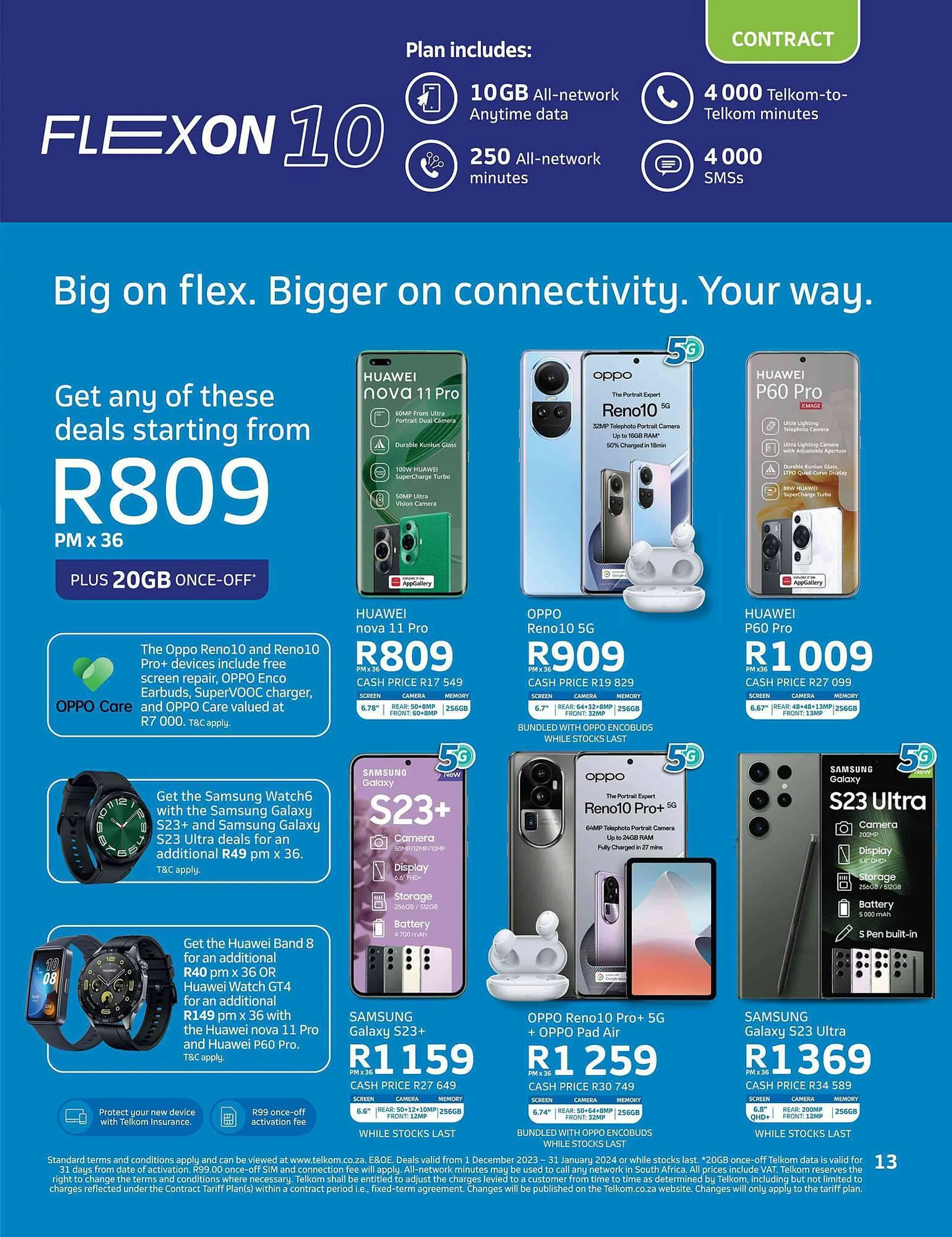 Telkom catalogue from 1 December to 31 January 2024 - Catalogue Page 13