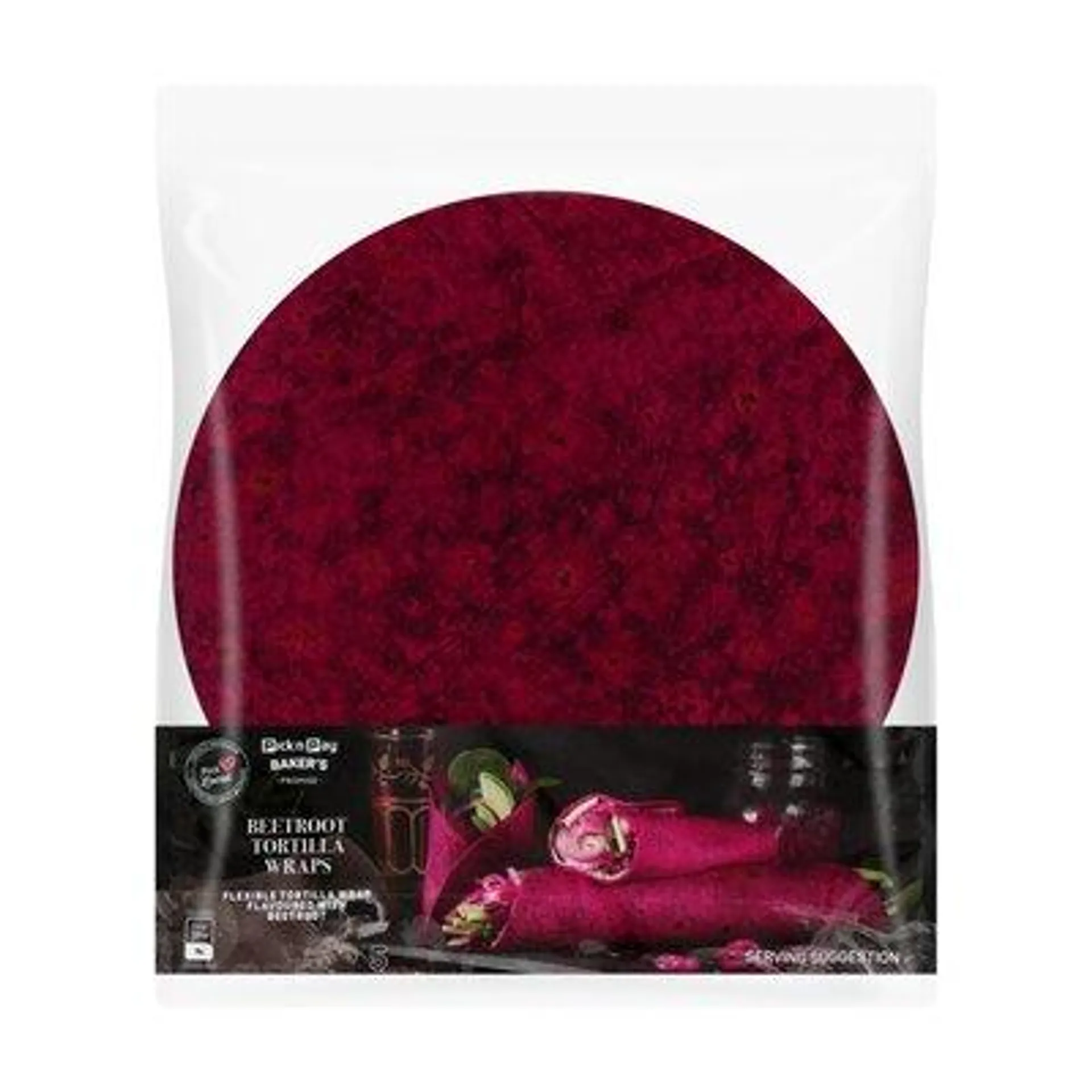 PnP Beetroot Tortilla Wrap 5 Pack