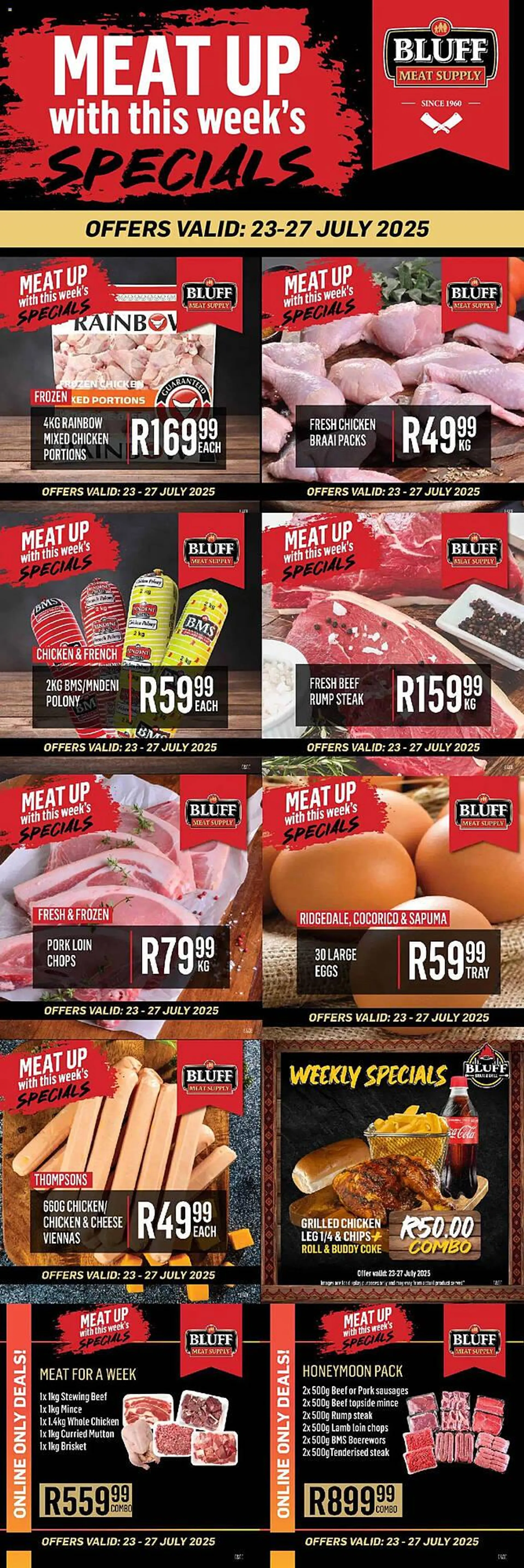 Bluff Meat Supply catalogue - 1