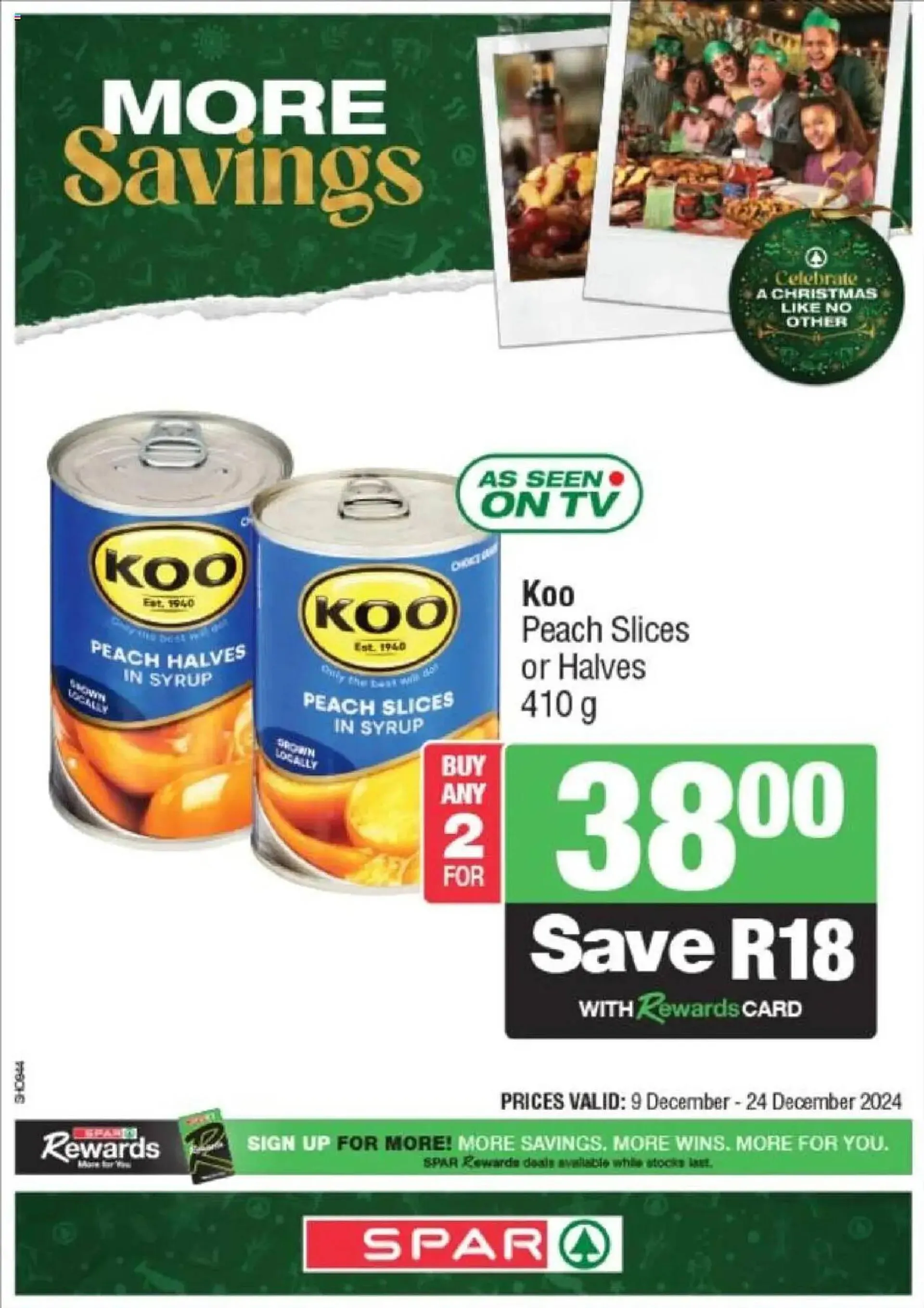 KwikSpar catalogue from 9 December to 24 December 2024 - Catalogue Page 7