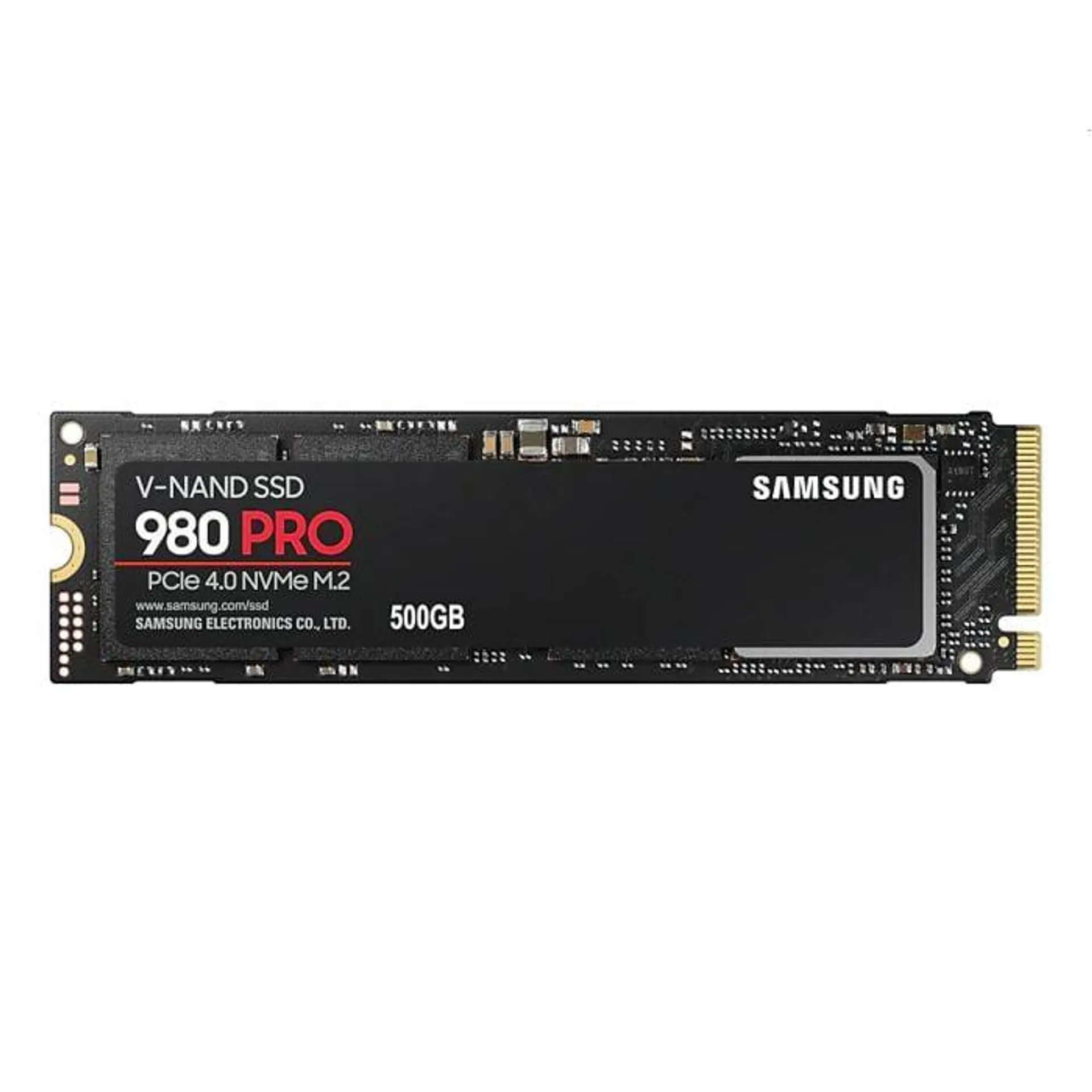 SAMSUNG 980PRO 500GB NVME 2280 GEN 4X4 SSD